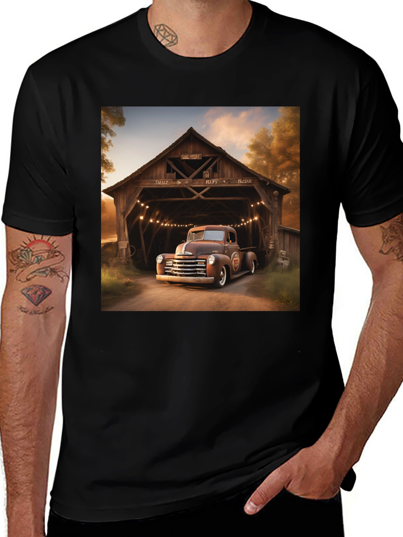 Variant 7 of Vintage Truck T-Shirt