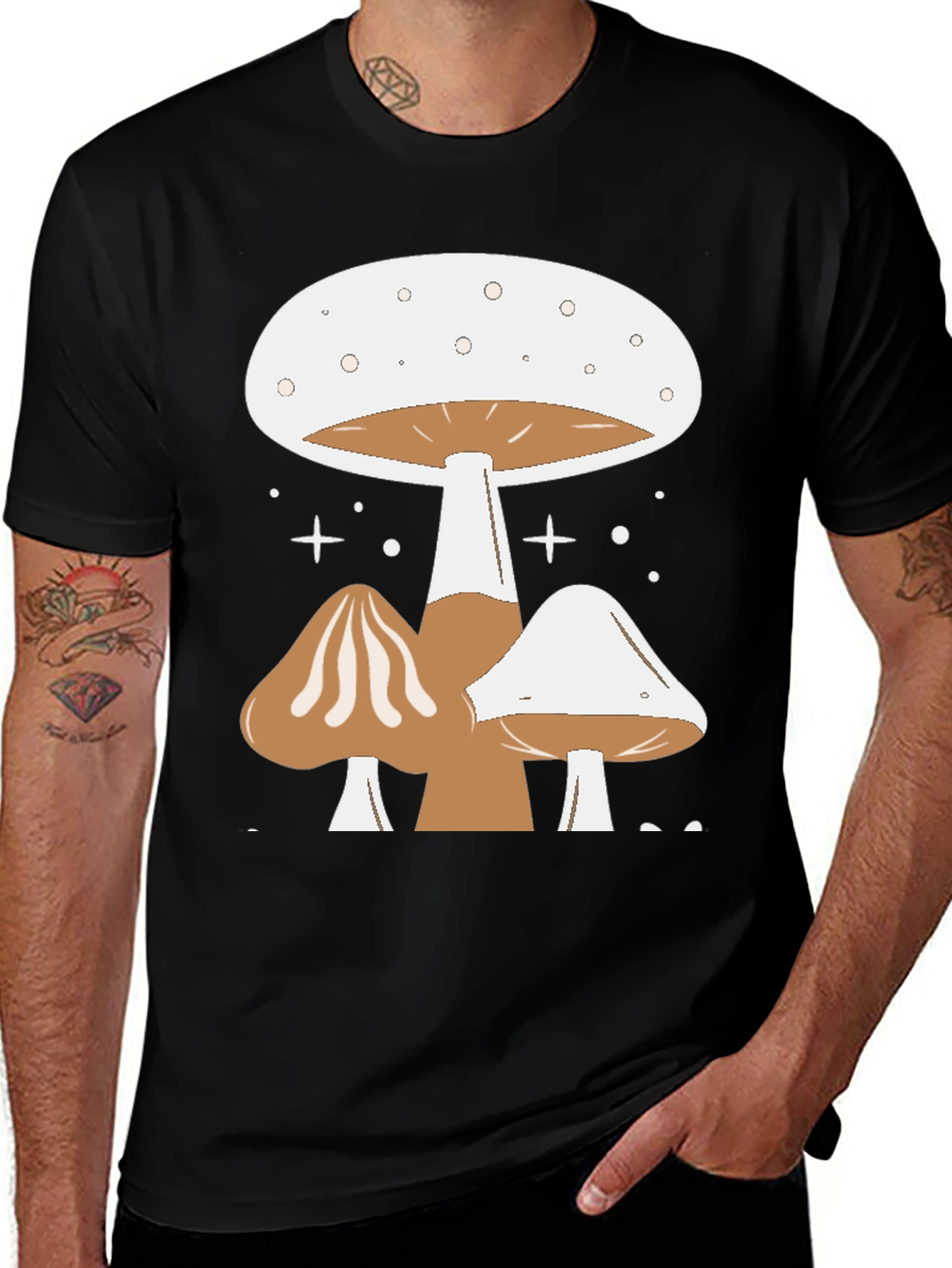 Variant 27 of Mushroom Graphic T-Shirt