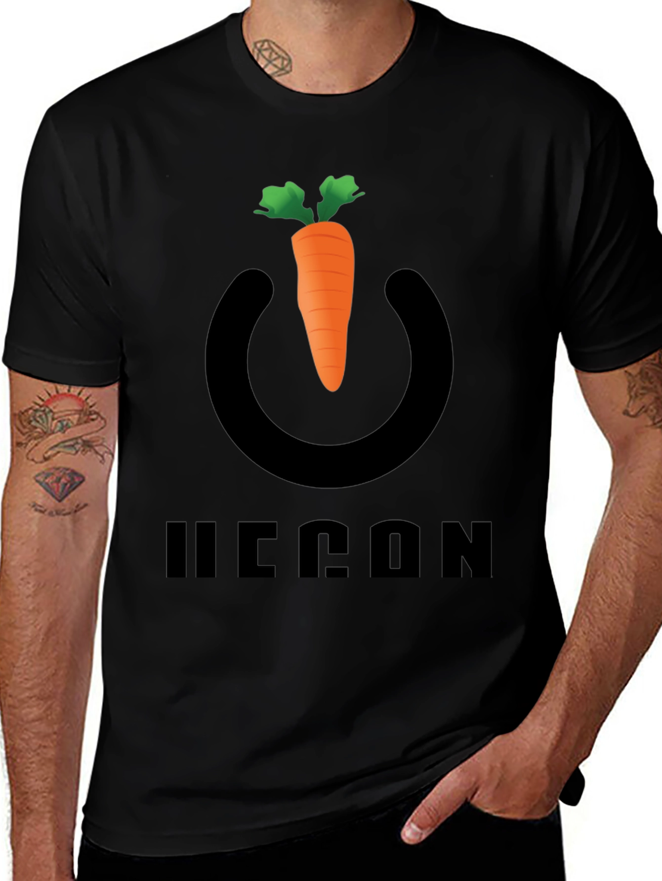 Vegan Carrot Power T-Shirt