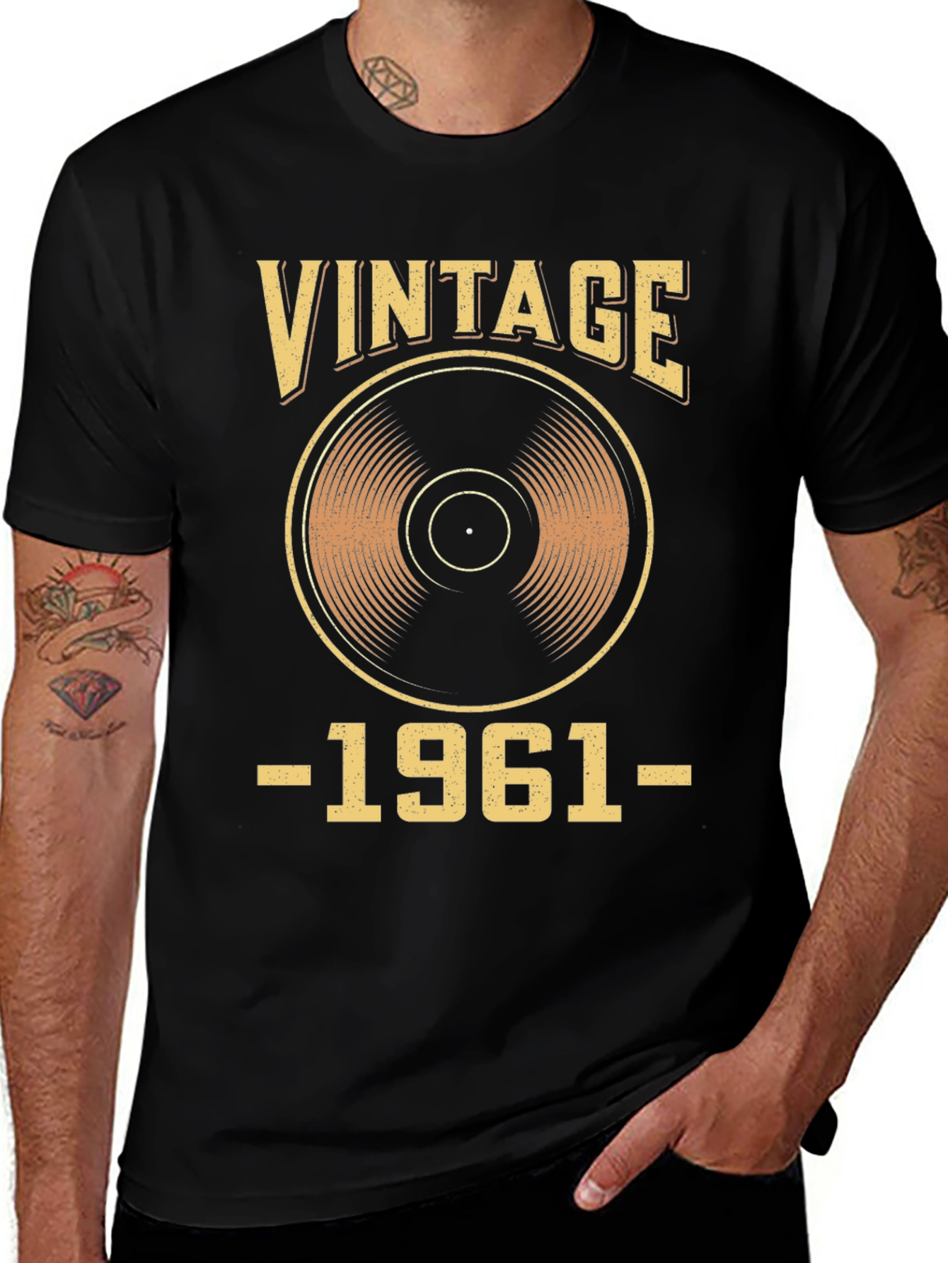 Variant 11 of Vintage 1961 Record Graphic Tee