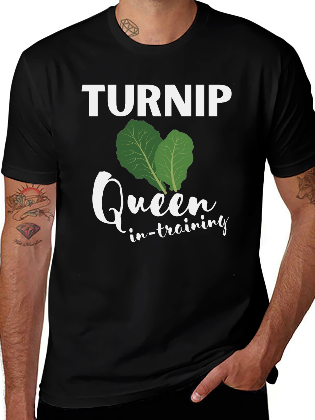 Variant 16 of Turnip Queen In-Training Graphic T-Shirt