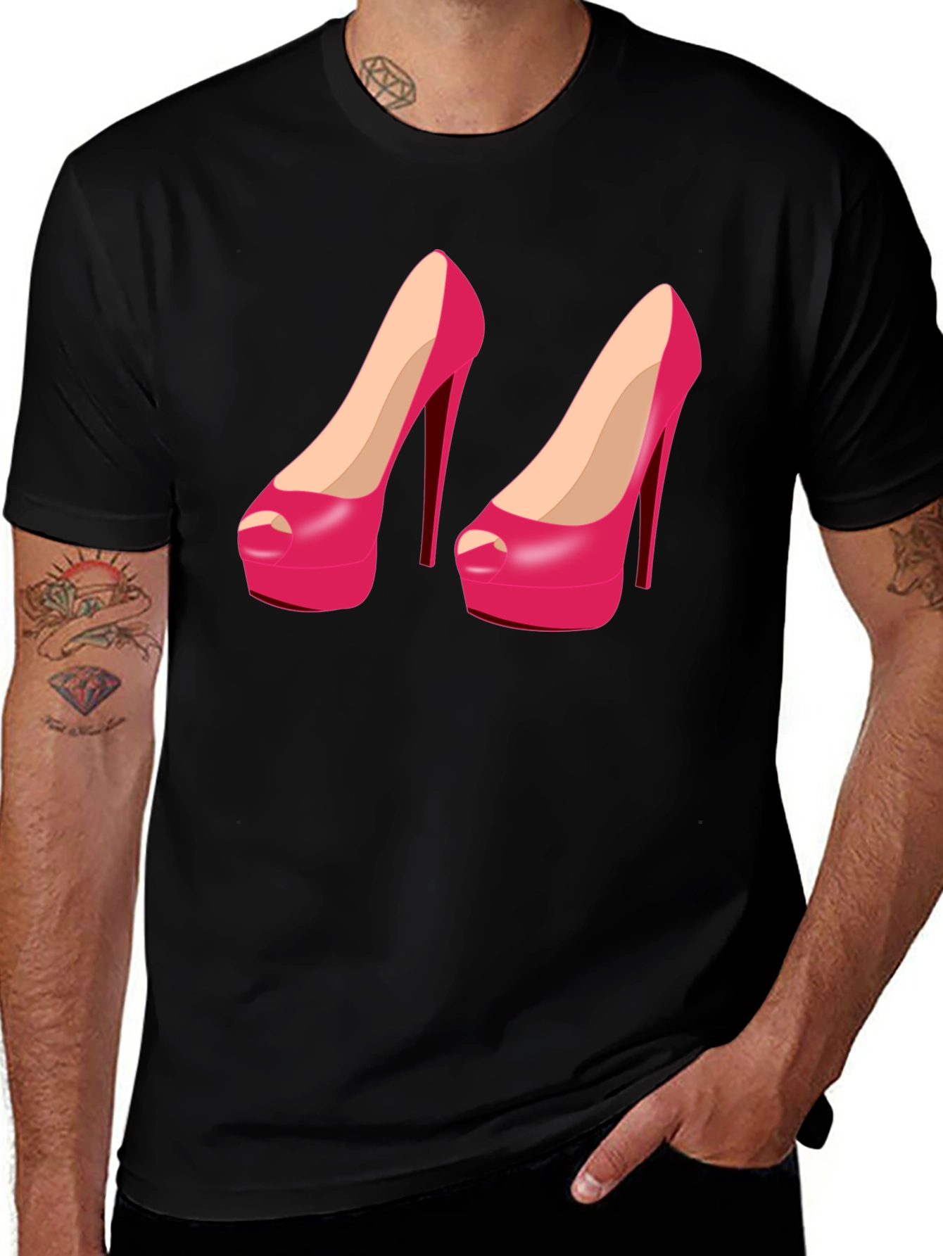 Variant 18 of Stiletto Heel Graphic Tee