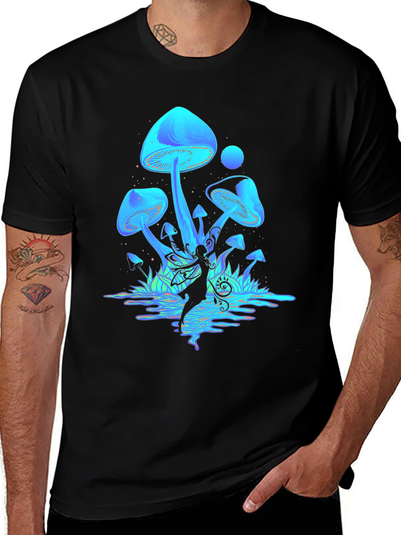 Variant 14 of Mystical Mushroom Fairy Graphic T-Shirt
