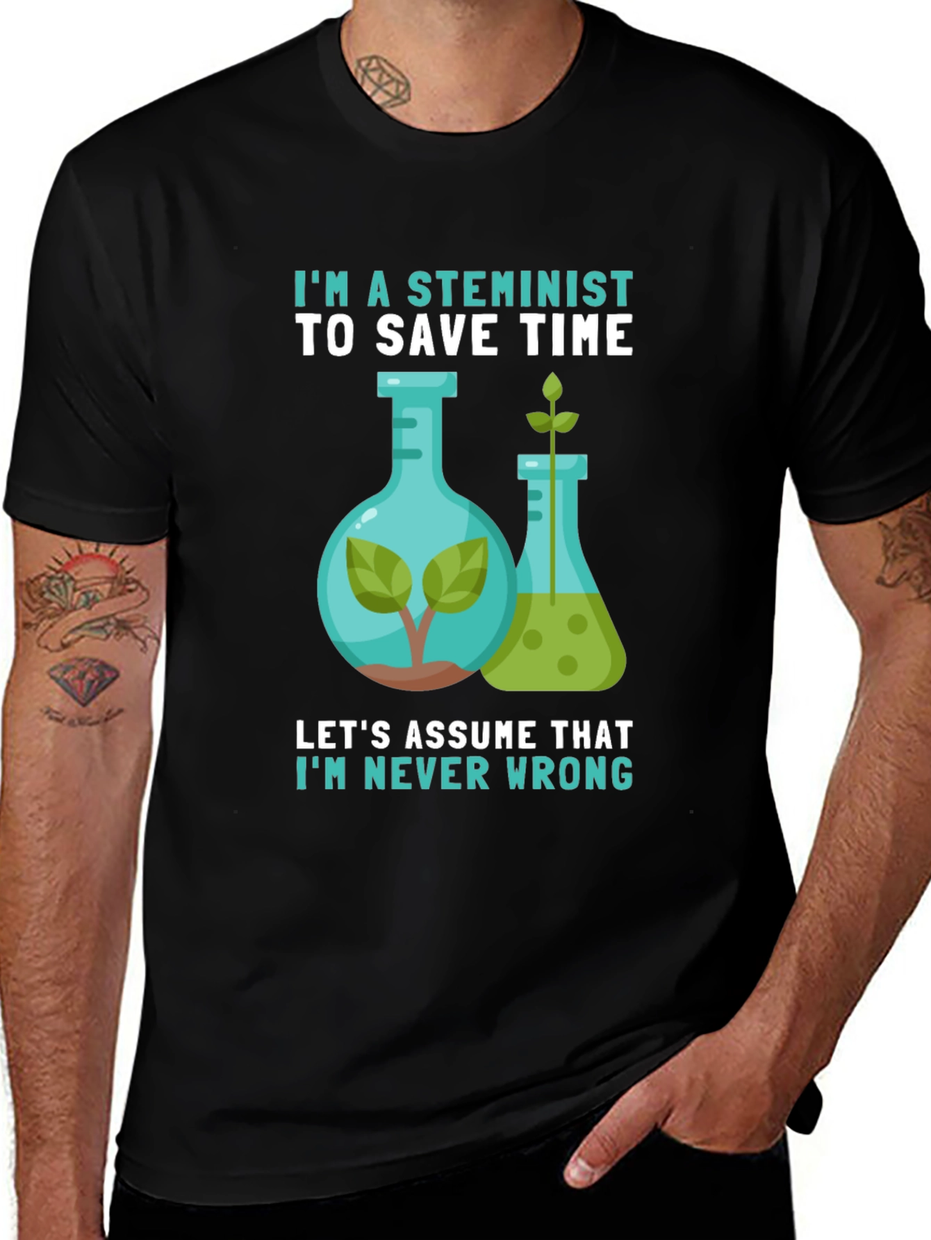 Variant 6 of STEMinist T-Shirt