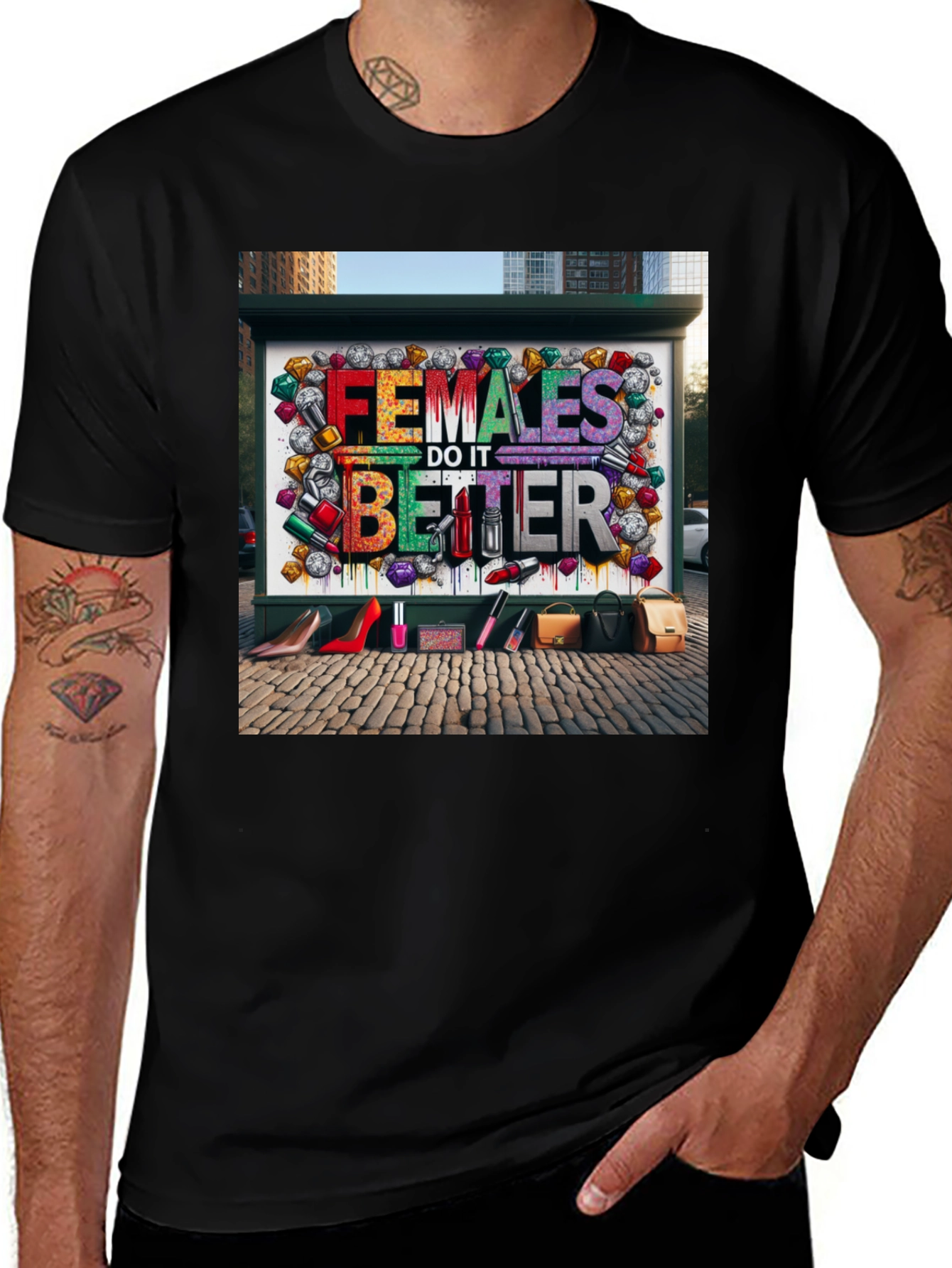Variant 3 of Females Do It Better T-Shirt