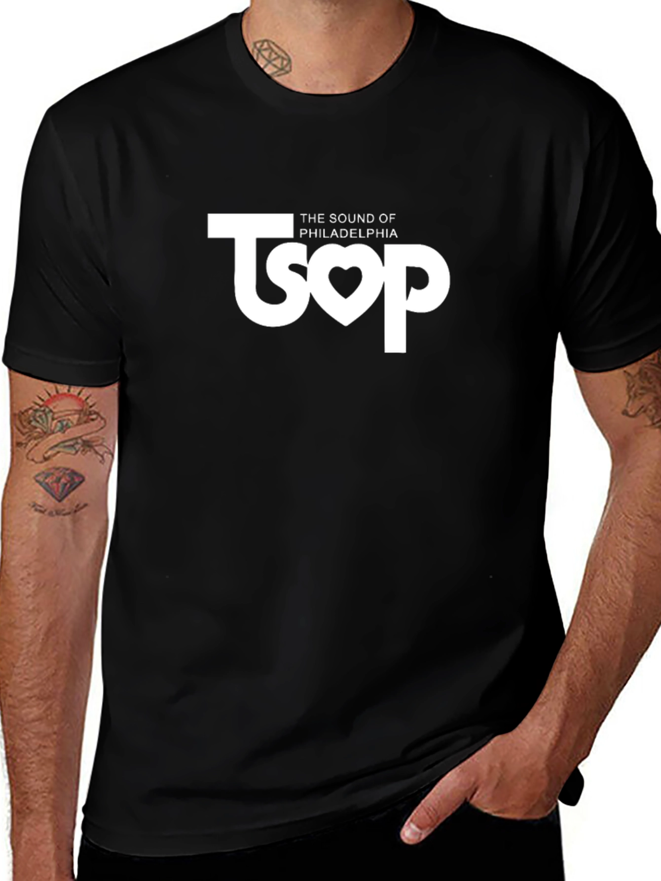 TSOP: Sound of Philadelphia Black T-Shirt