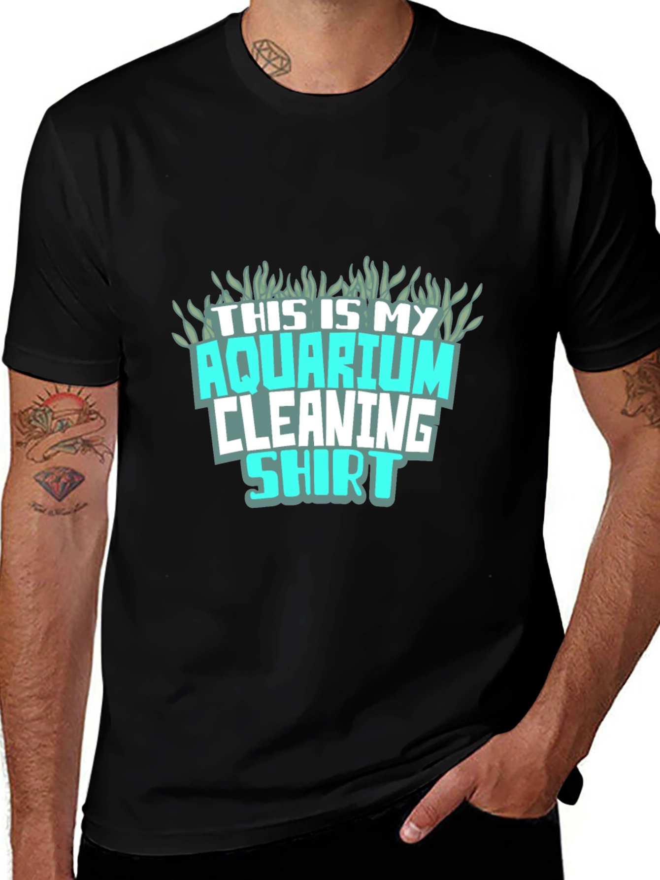 Variant 10 of Aquarium Cleaning Shirt - Funny Fish Keeper Tee