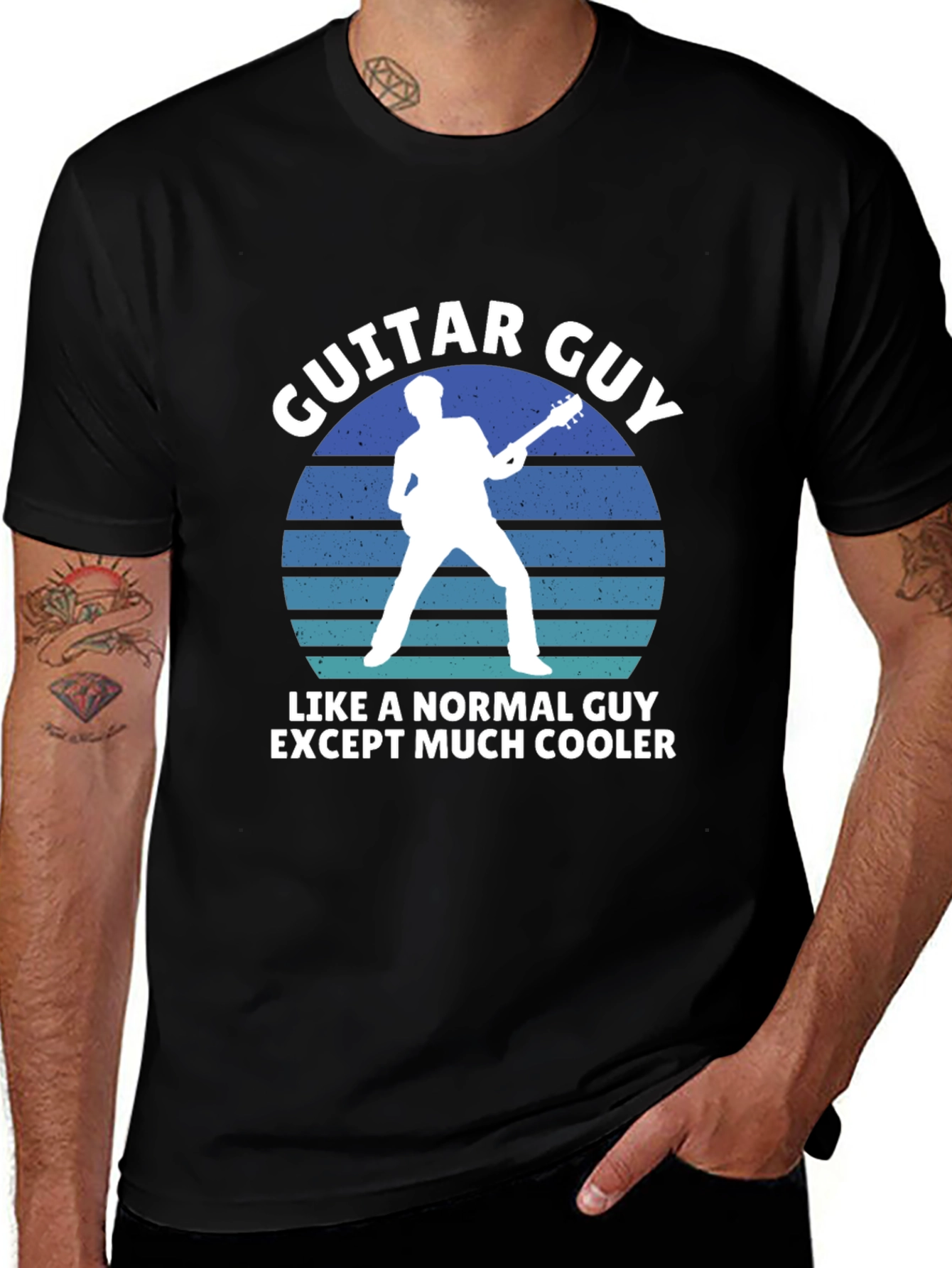 Variant 16 of Guitar Guy T-Shirt - Cool Musician Tee