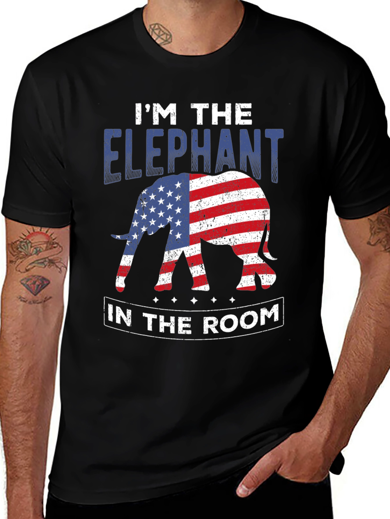 Variant 9 of Elephant in the Room Graphic T-Shirt