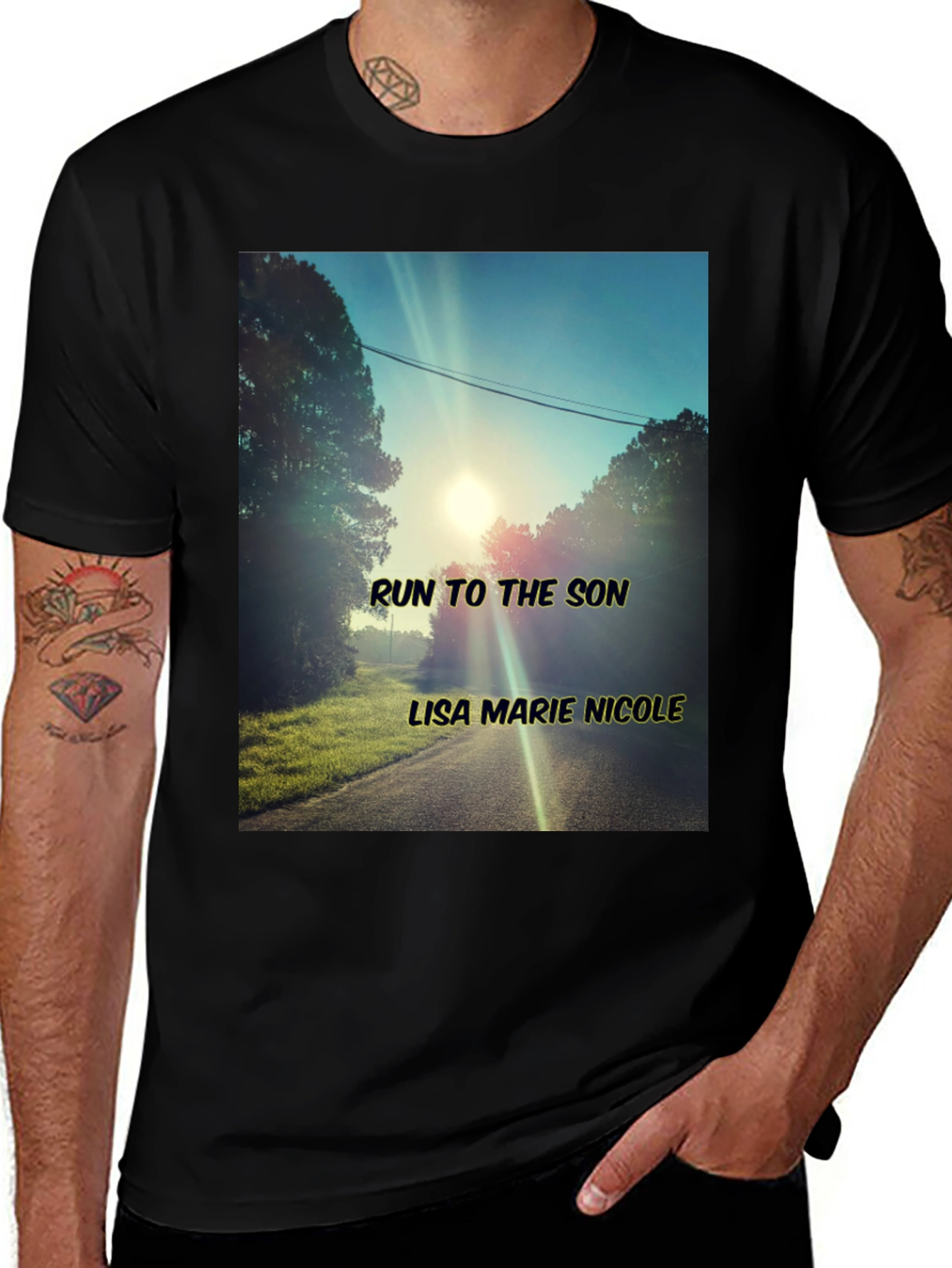 Variant 11 of Run To The Son T-Shirt