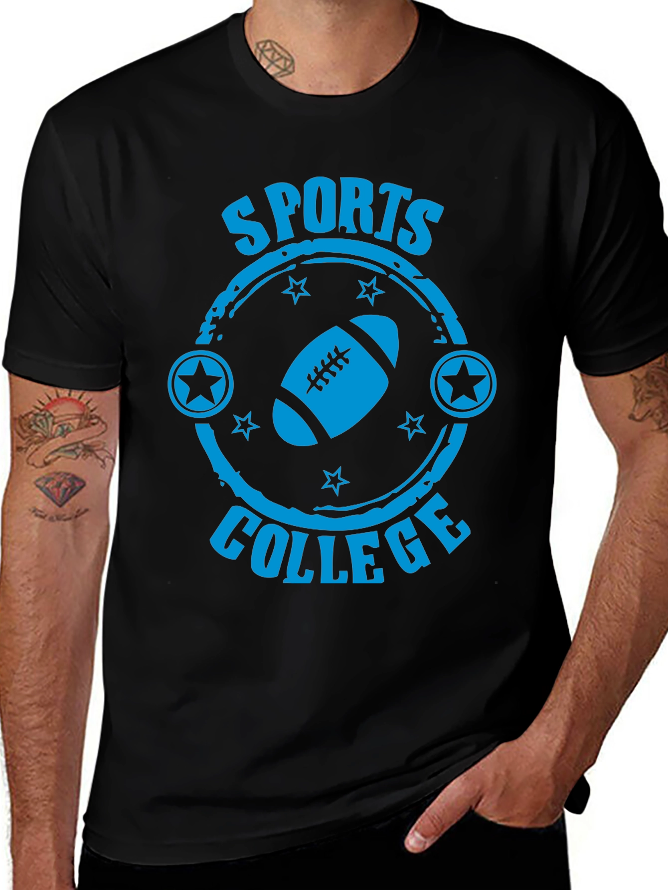 Variant 24 of Sports College Football Graphic T-Shirt