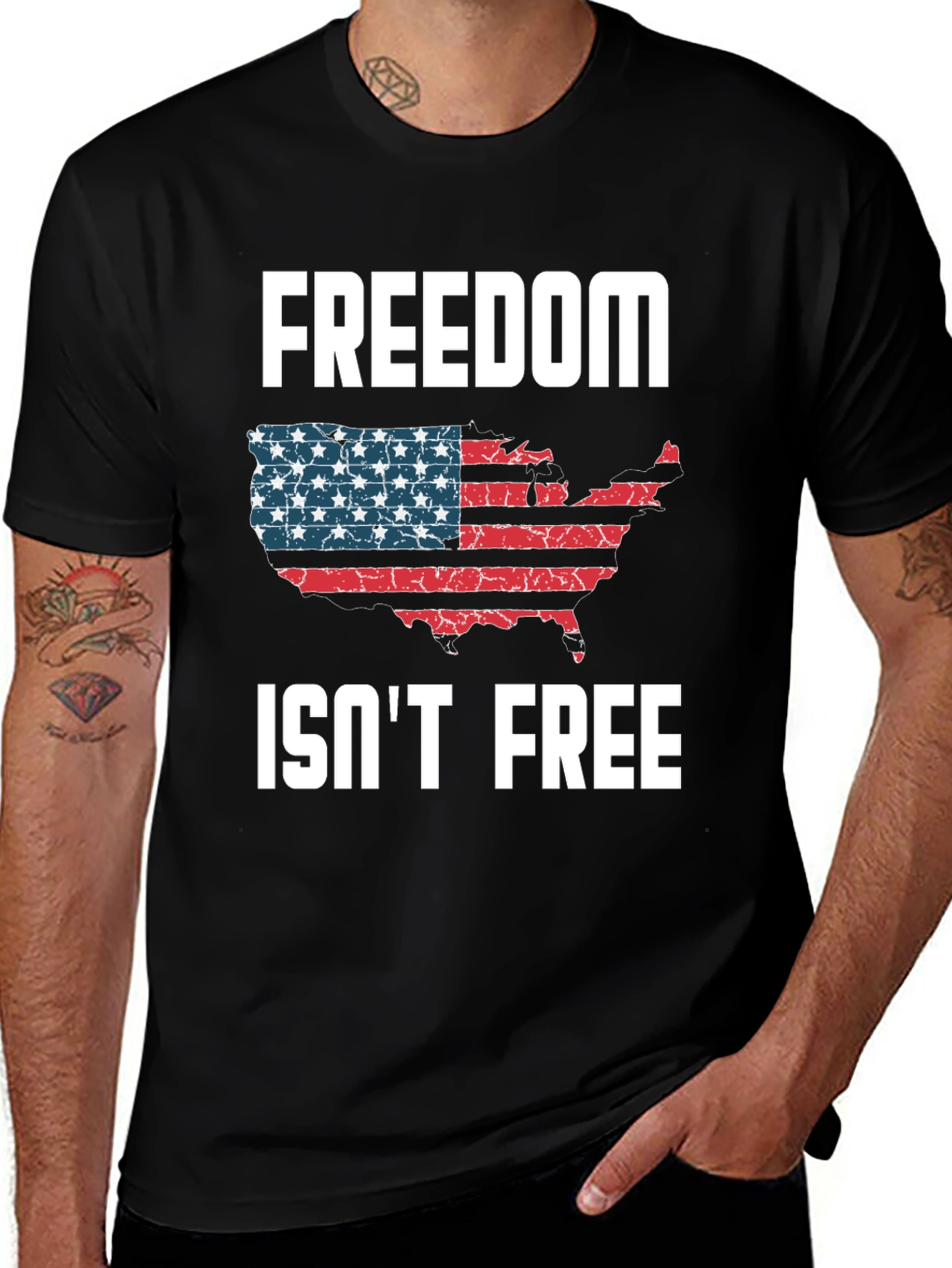 Variant 16 of Freedom Isn't Free Patriotic T-Shirt