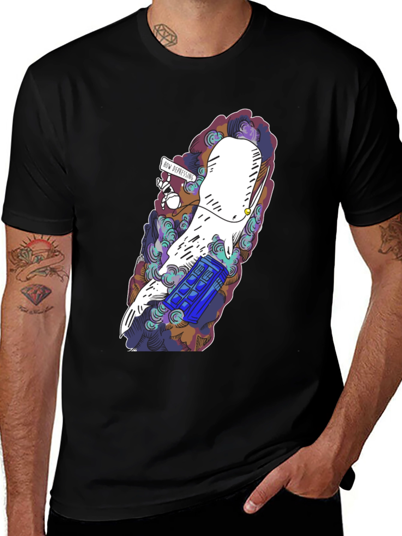 Whale Tardis T-Shirt