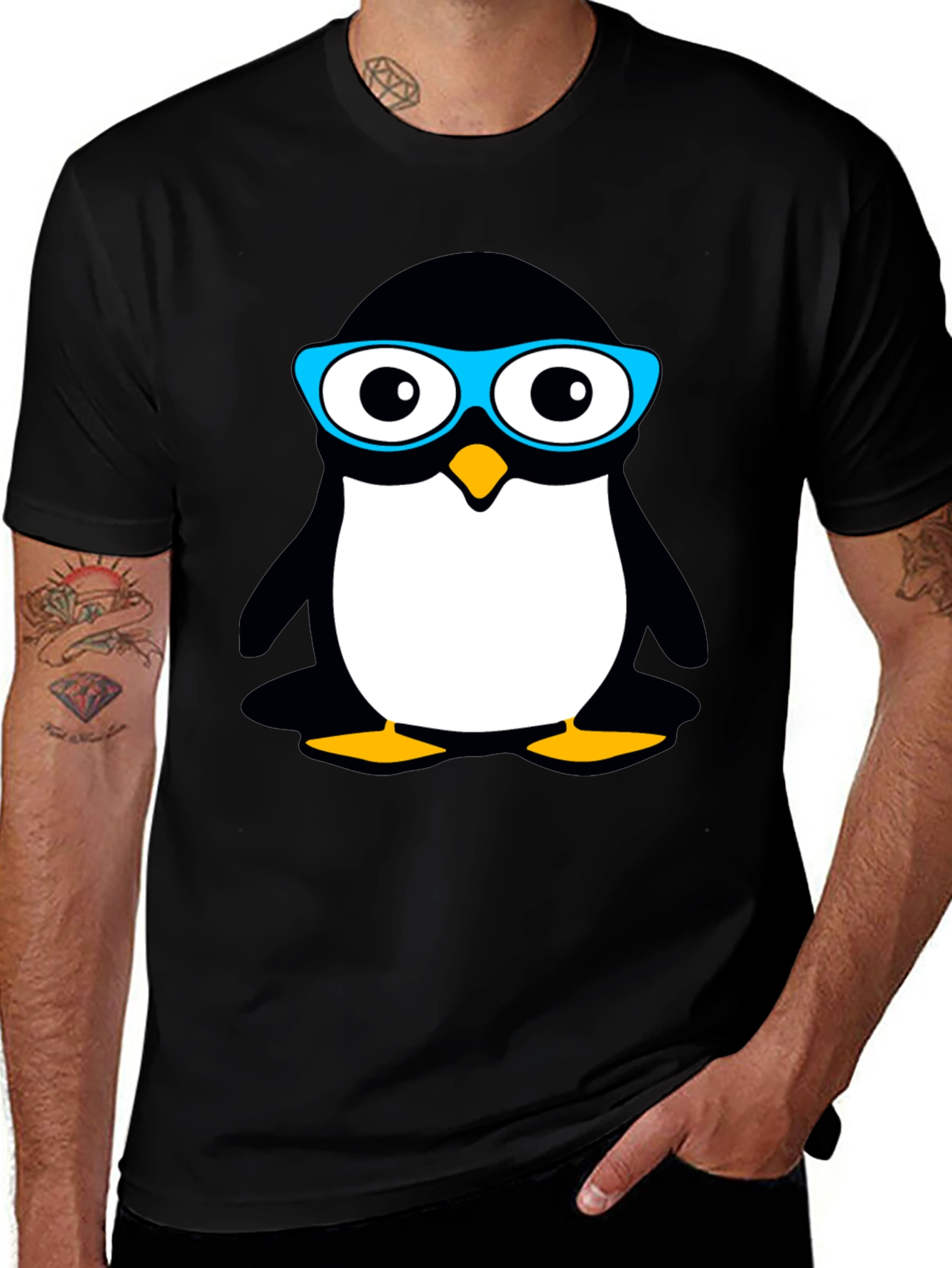 Variant 26 of Cool Penguin Graphic T-Shirt