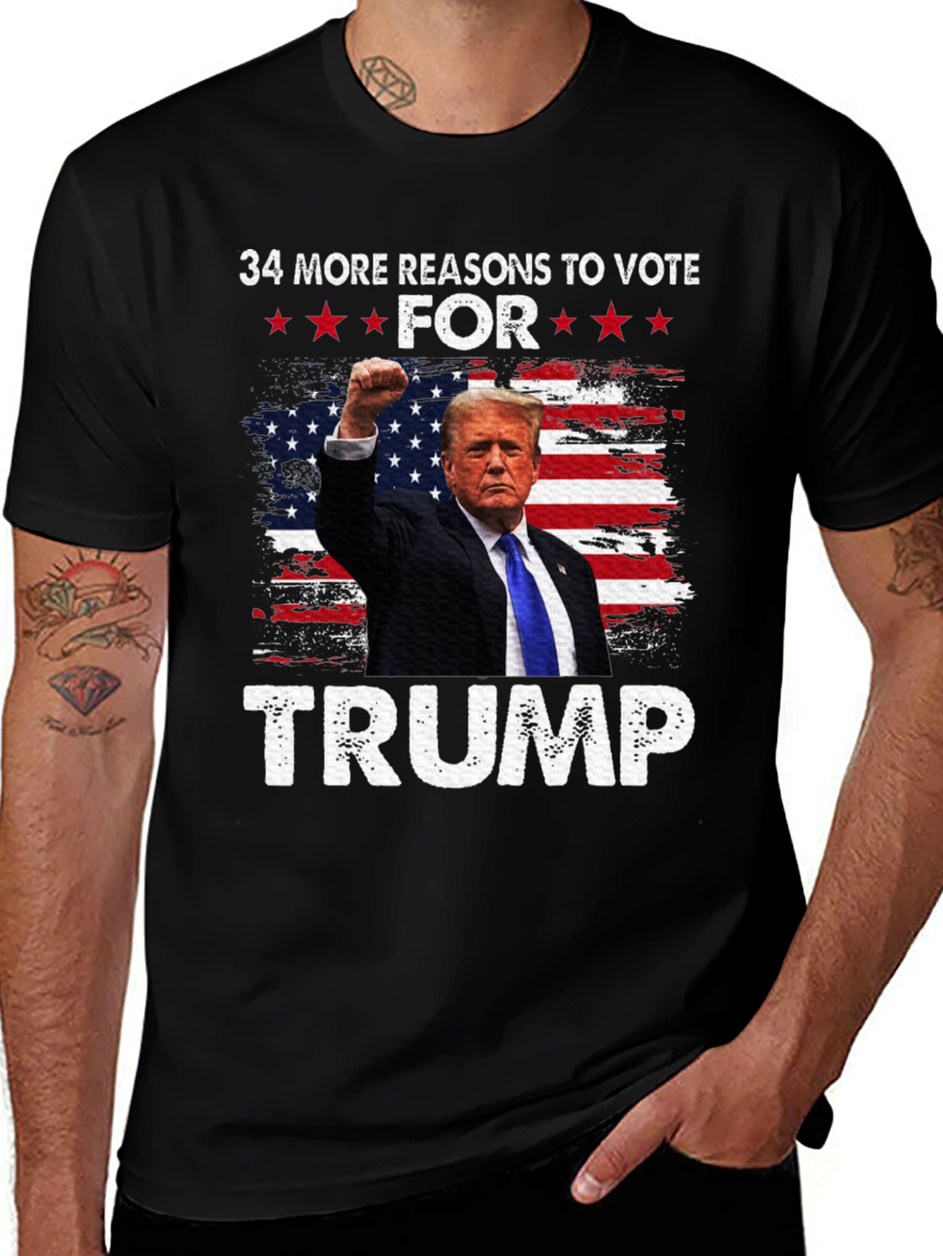 Vote Trump Graphic Tee