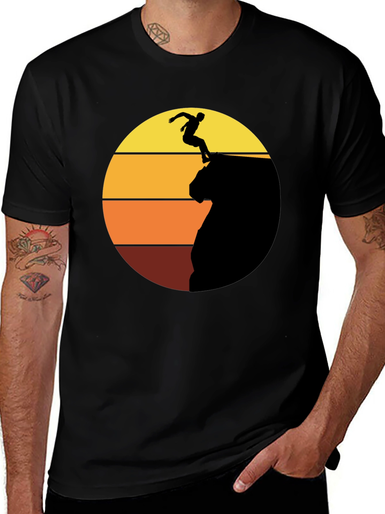 Variant 2 of Sunset Cliff Jumper Graphic Tee
