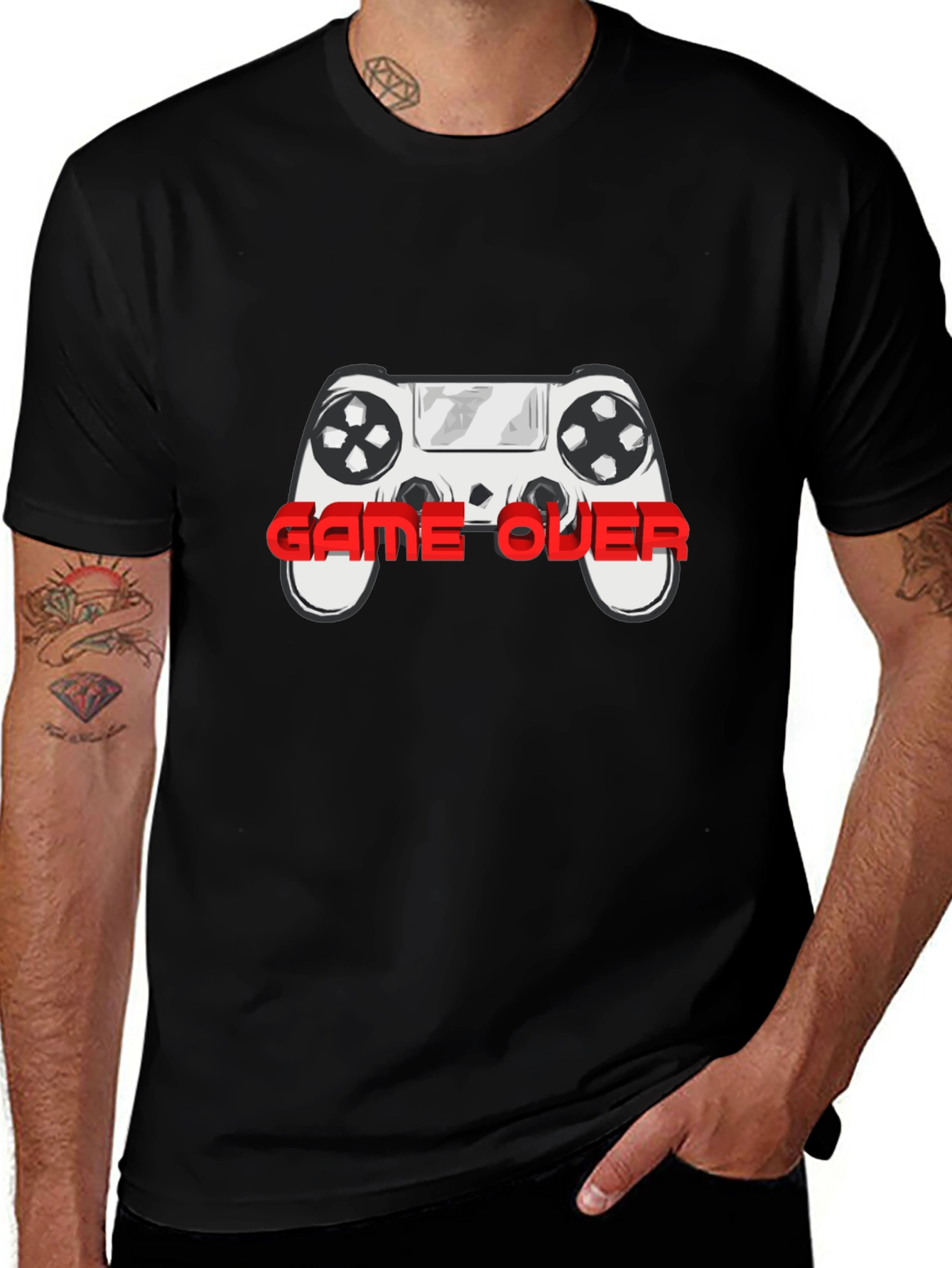 Variant 25 of Game Over Controller T-Shirt - Gamer Style