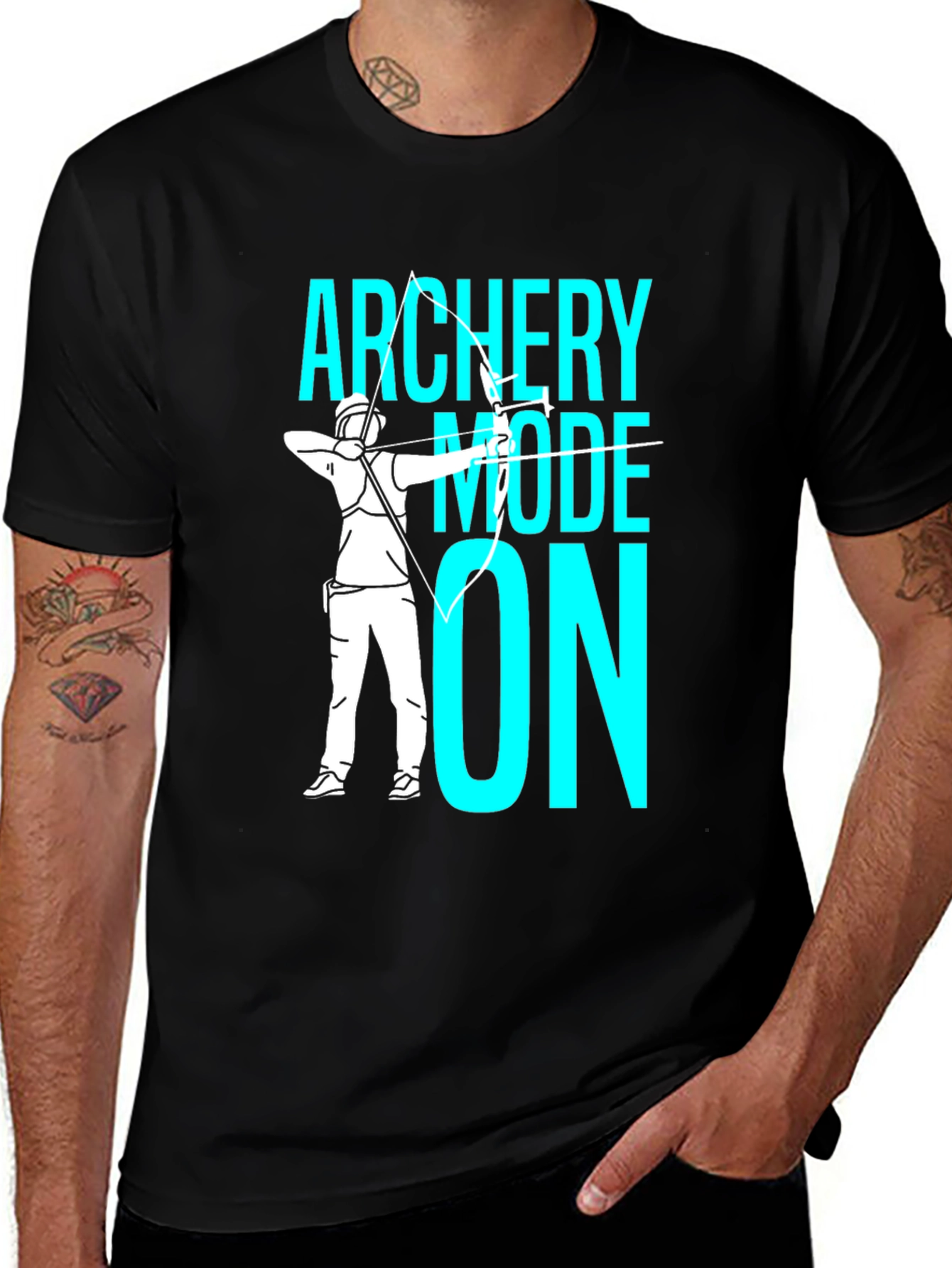 Variant 27 of Archery Mode On Graphic T-Shirt