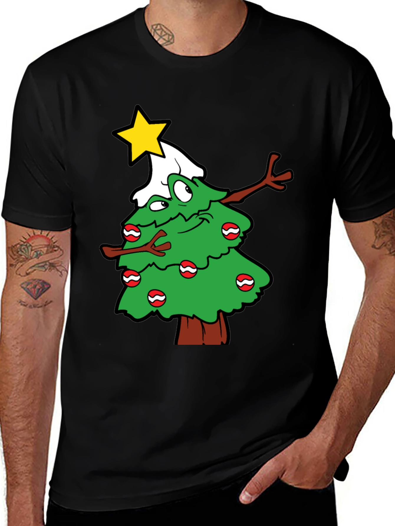 Funny Christmas Tree T-Shirt
