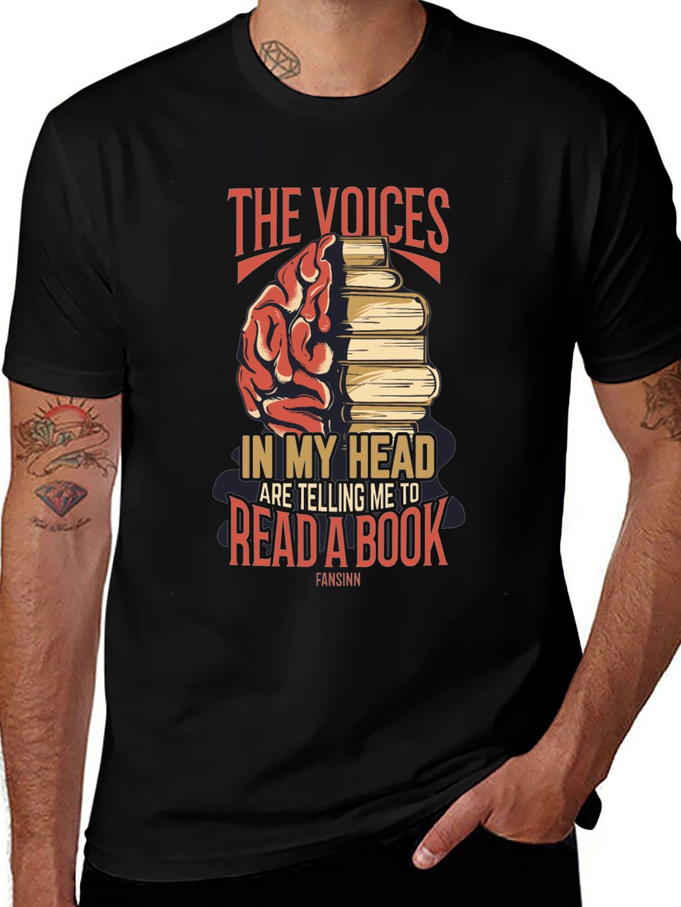 The Voices in My Head T-Shirt - Read A Book