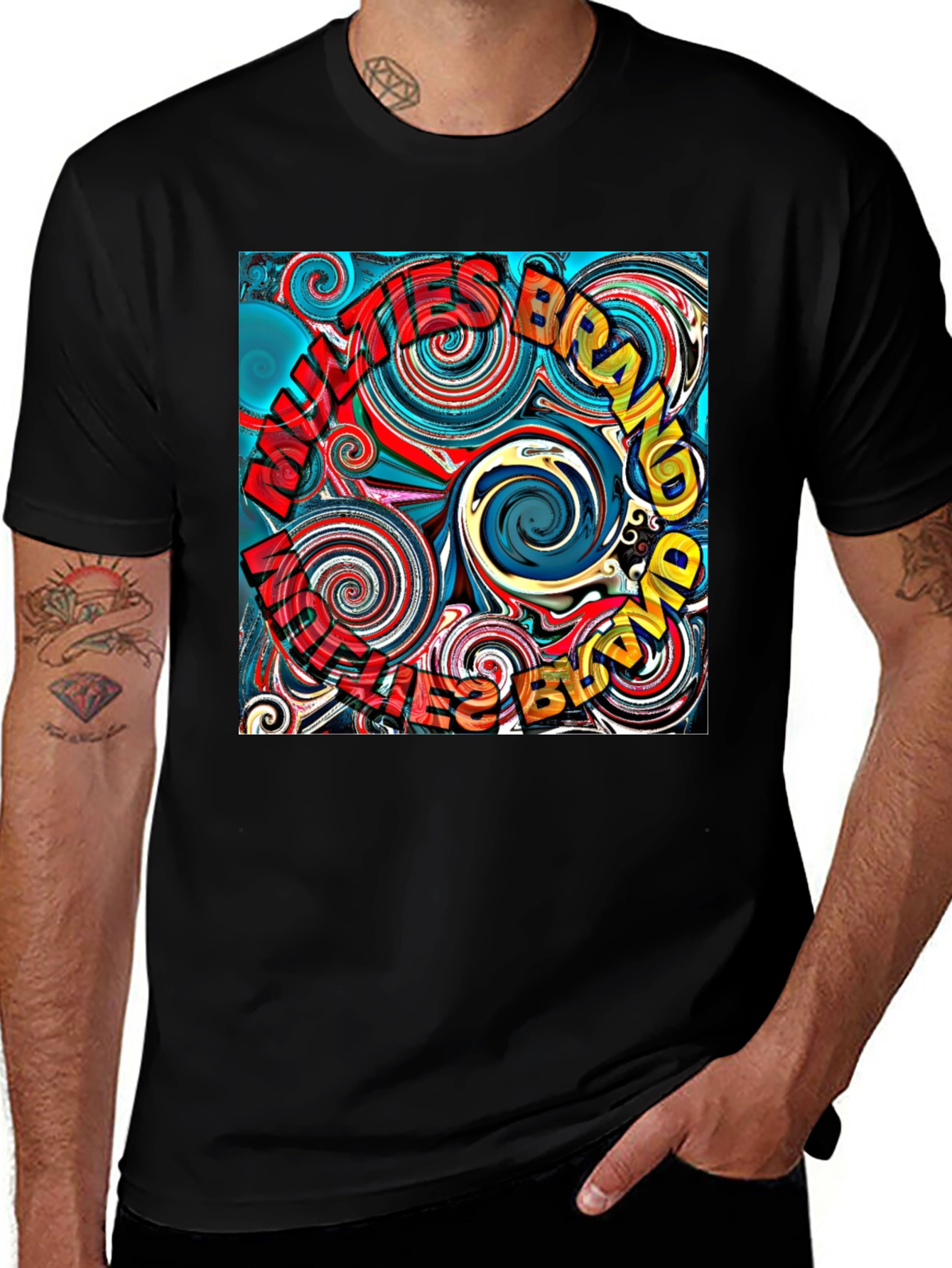 Swirling Vortex Art T-Shirt