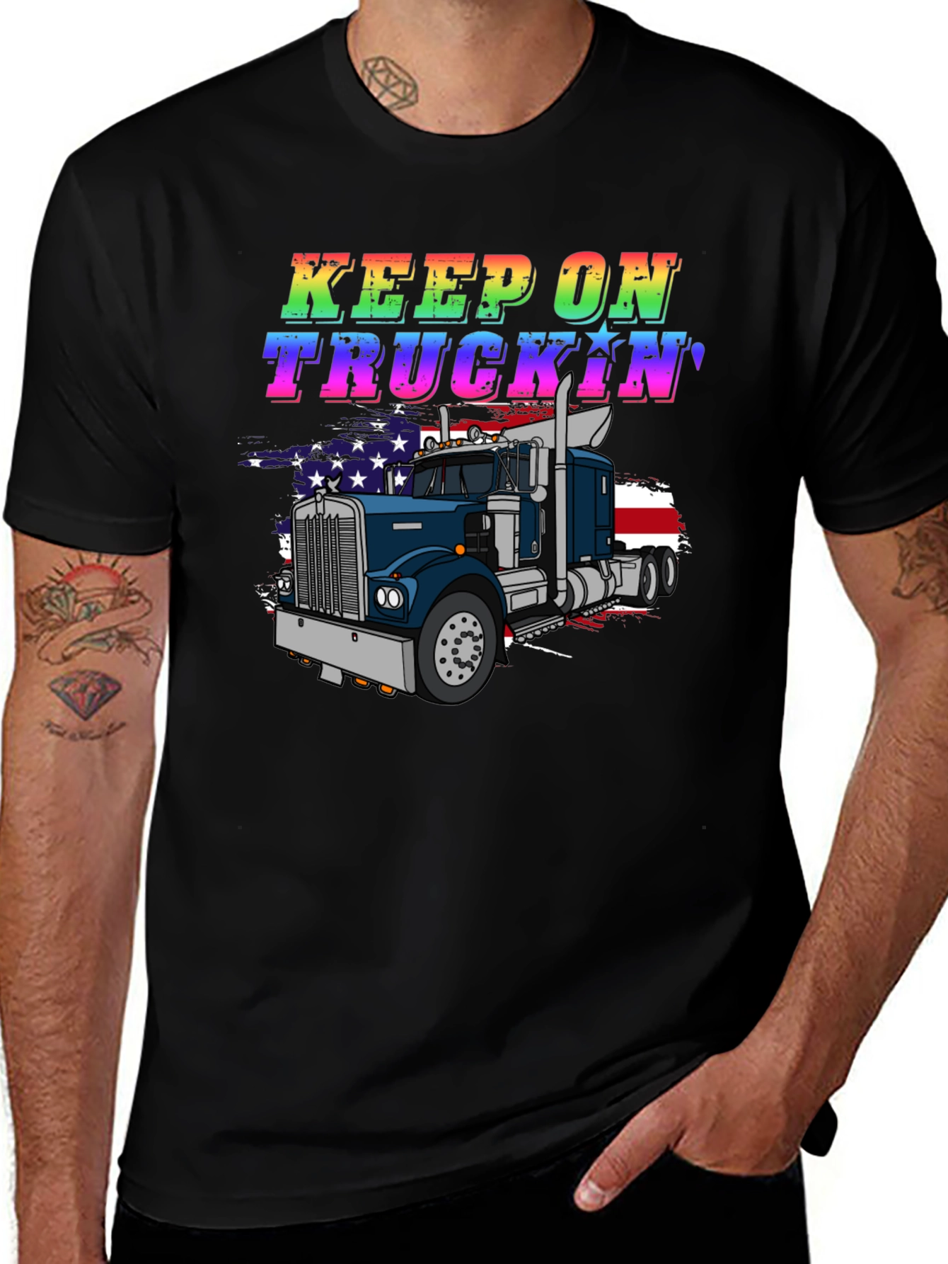 Variant 12 of Keep on Truckin' Graphic Tee