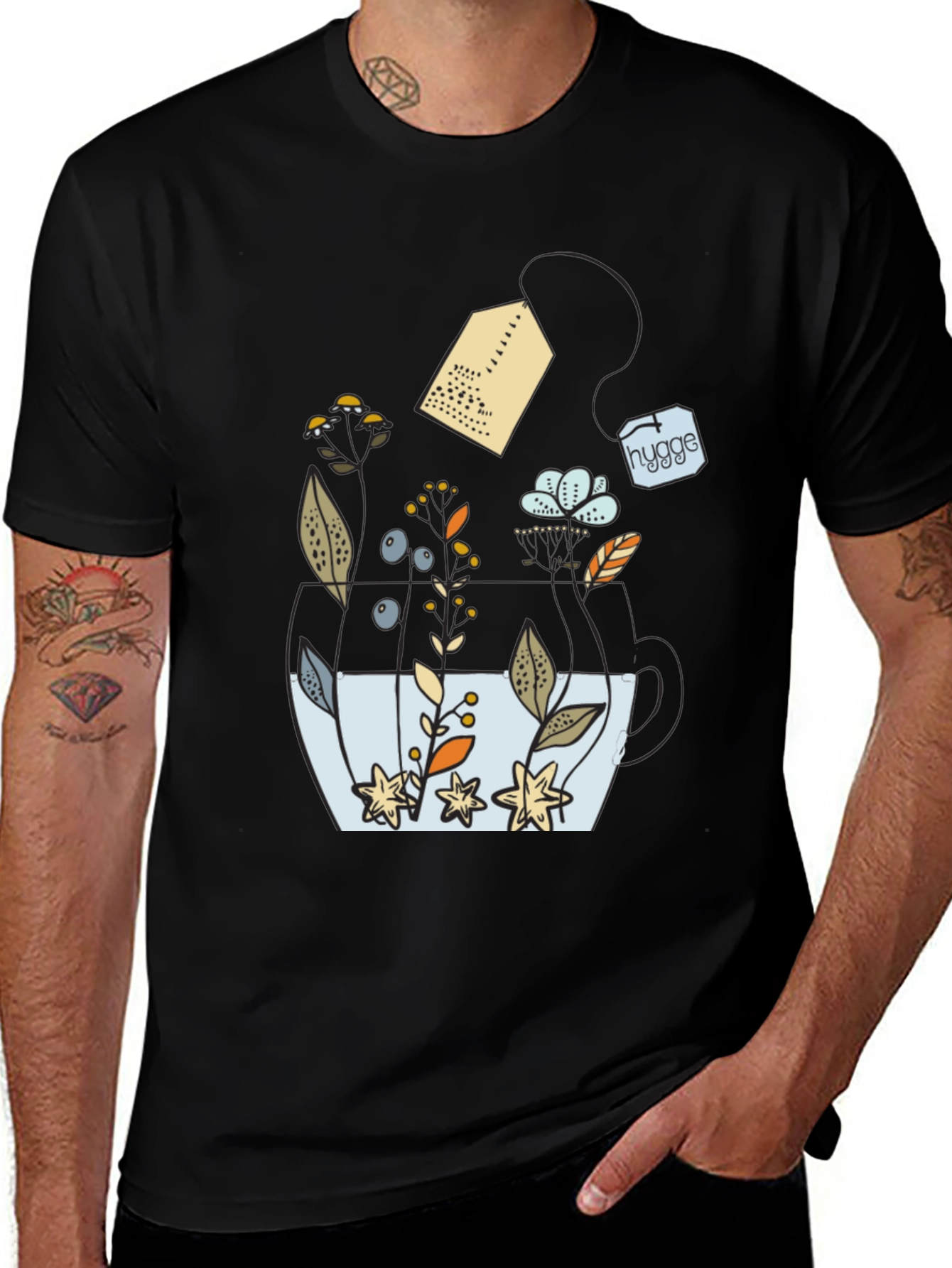 Cozy Tea Time Graphic T-Shirt