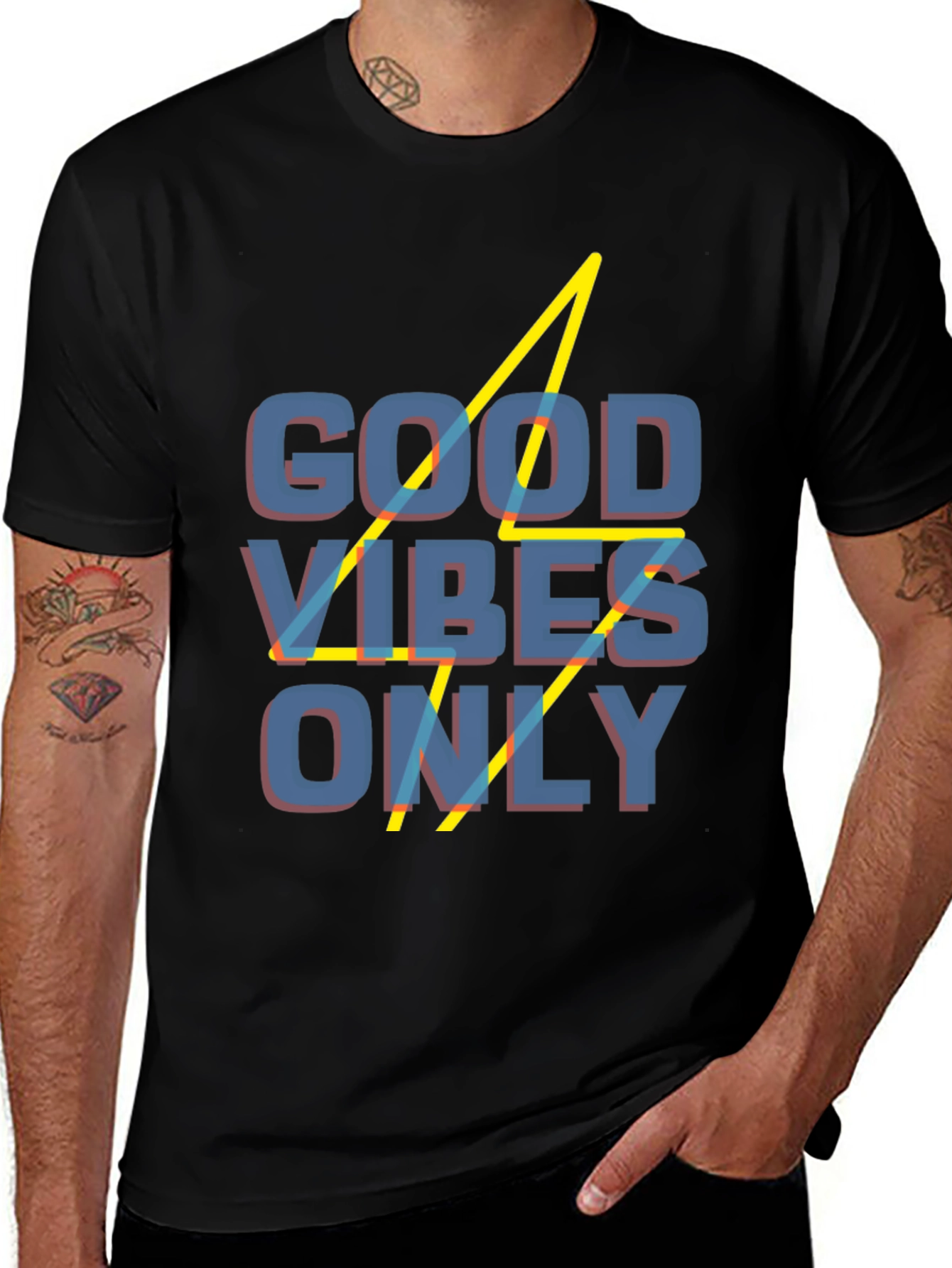 Variant 12 of Good Vibes Only Graphic Tee