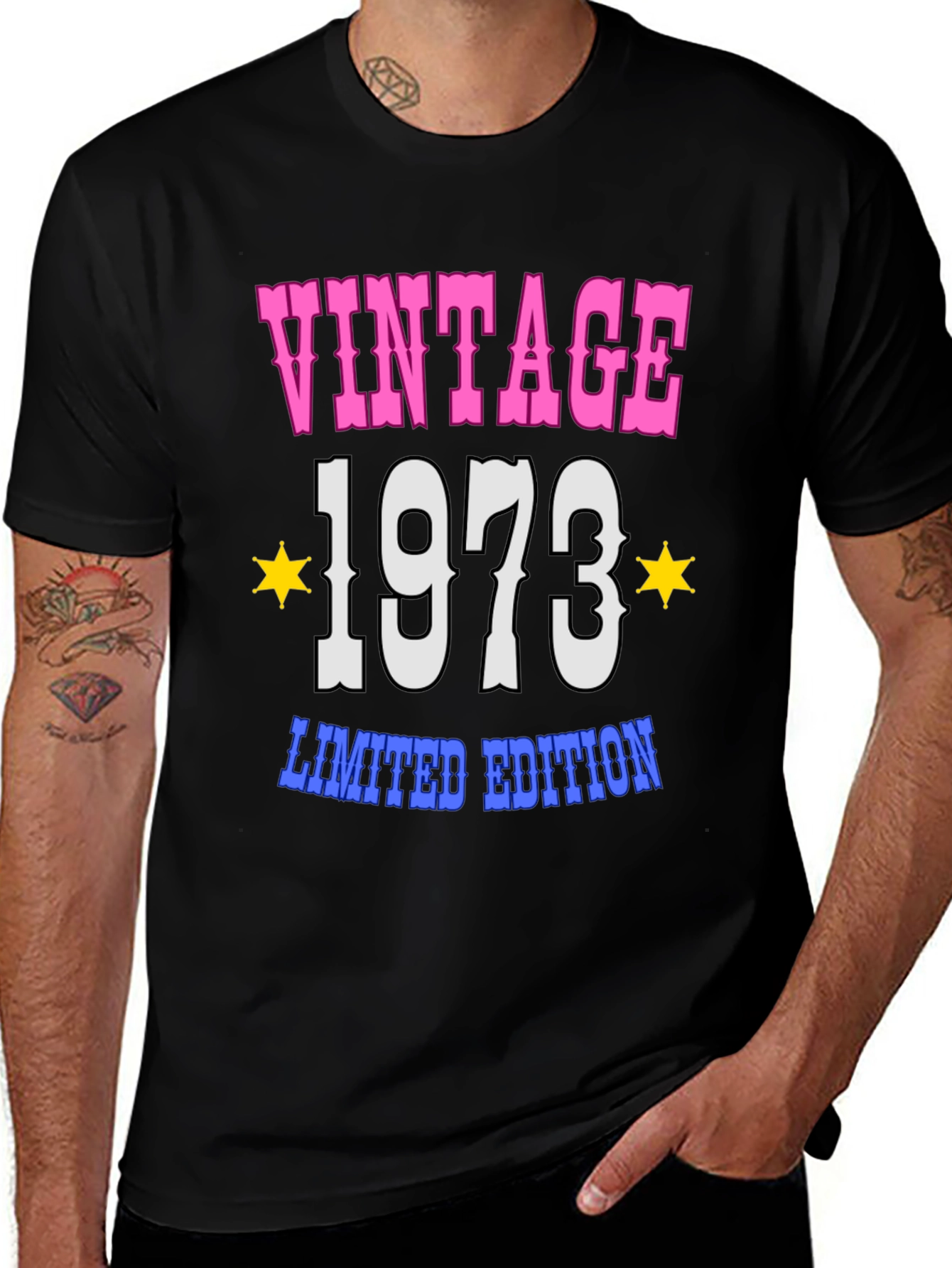 Variant 14 of Vintage 1973 Limited Edition T-Shirt