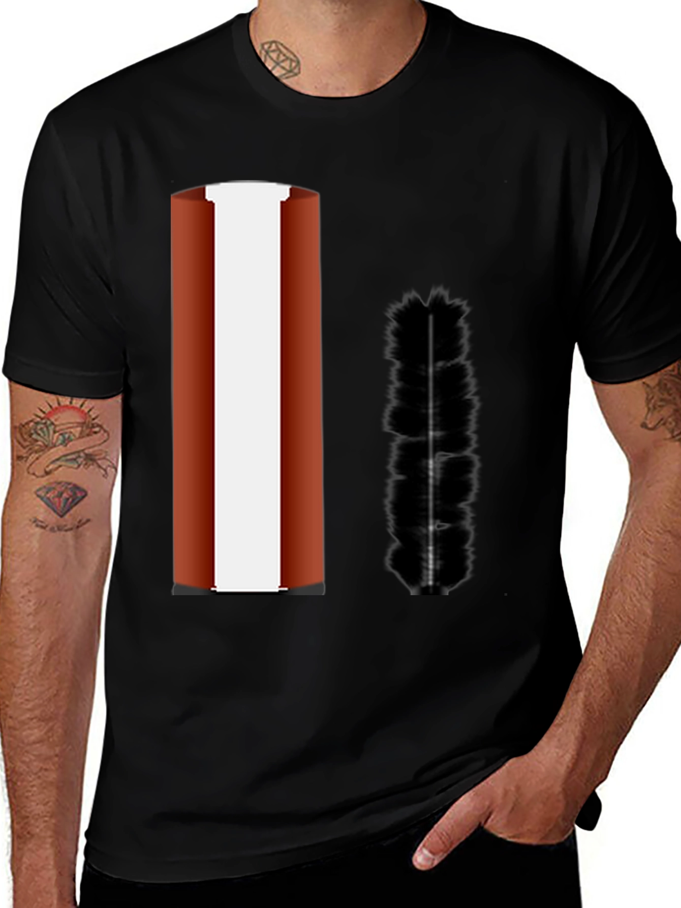 Variant 23 of Funny Chimney Sweep Black T-Shirt