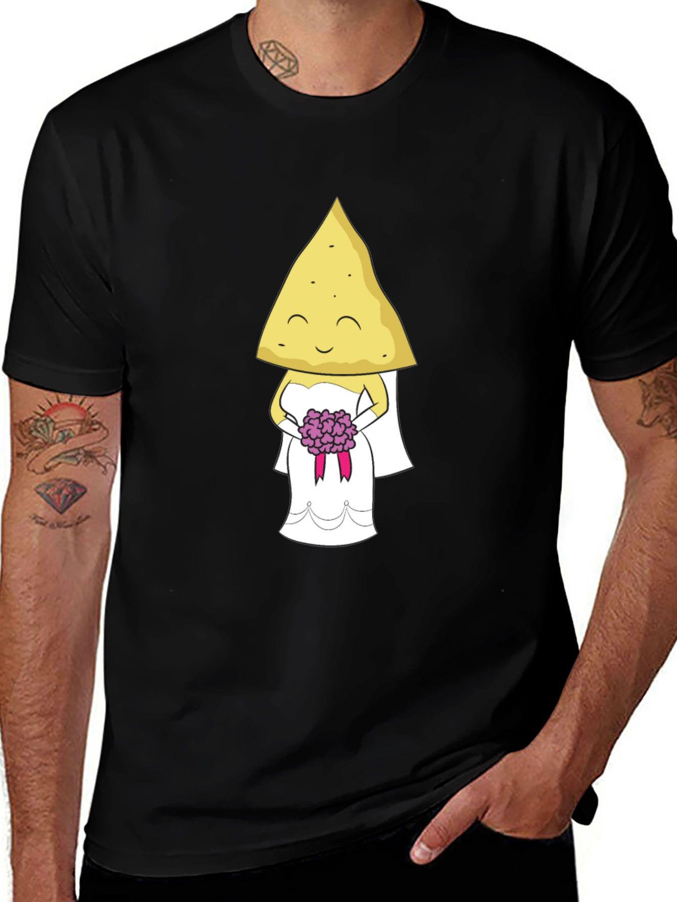 Variant 11 of Funny Nacho Bride T-Shirt - Wedding Theme