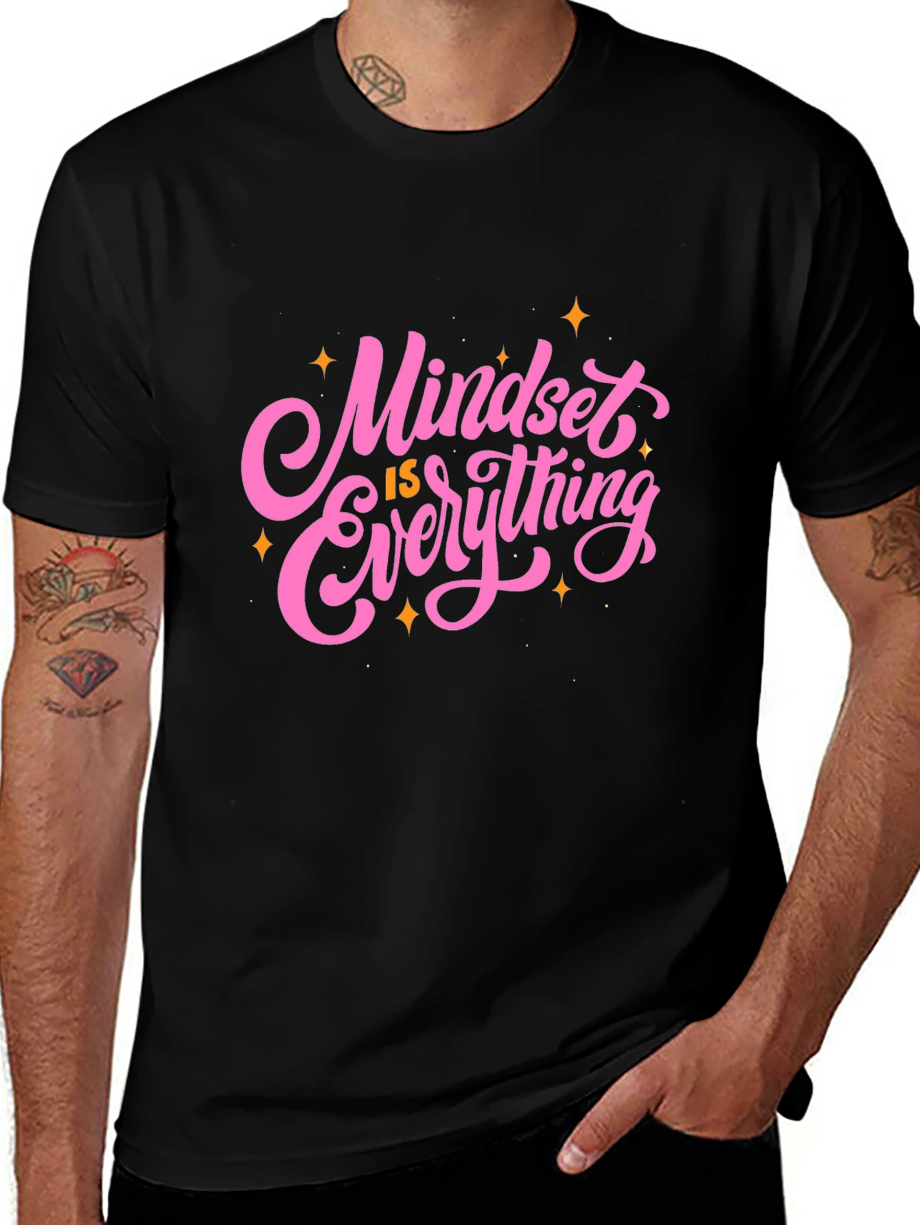 Variant 24 of Mindset is Everything Graphic Tee