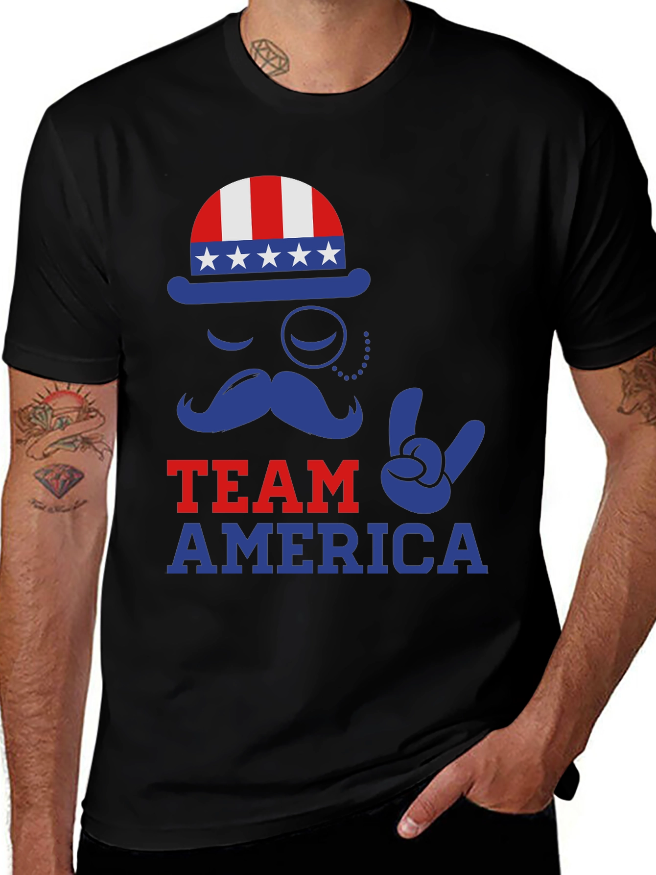 Variant 13 of Team America Patriotic T-Shirt