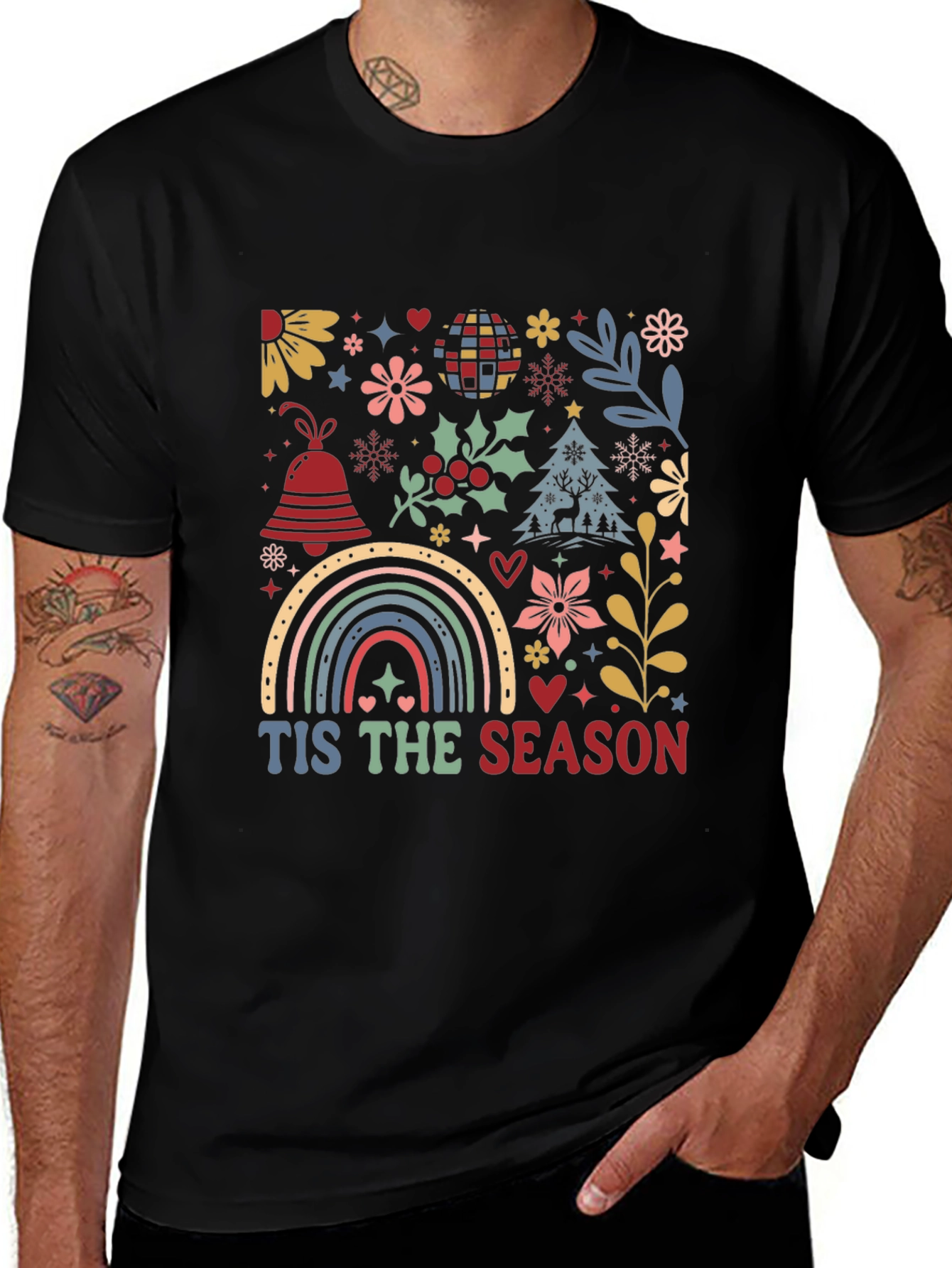 Tis the Season Christmas Graphic Tee