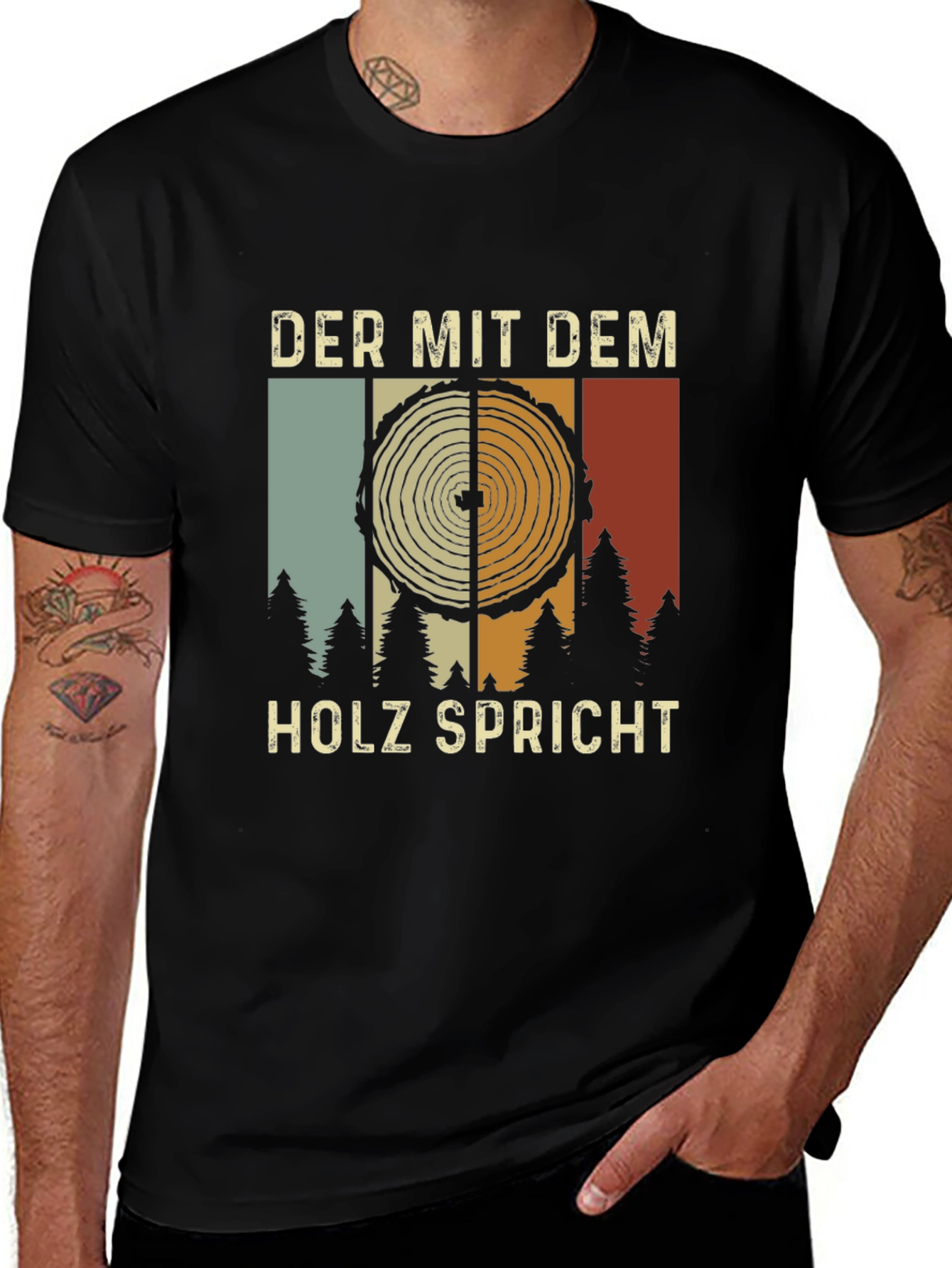 Der Mit Dem Holz Spricht T-Shirt
