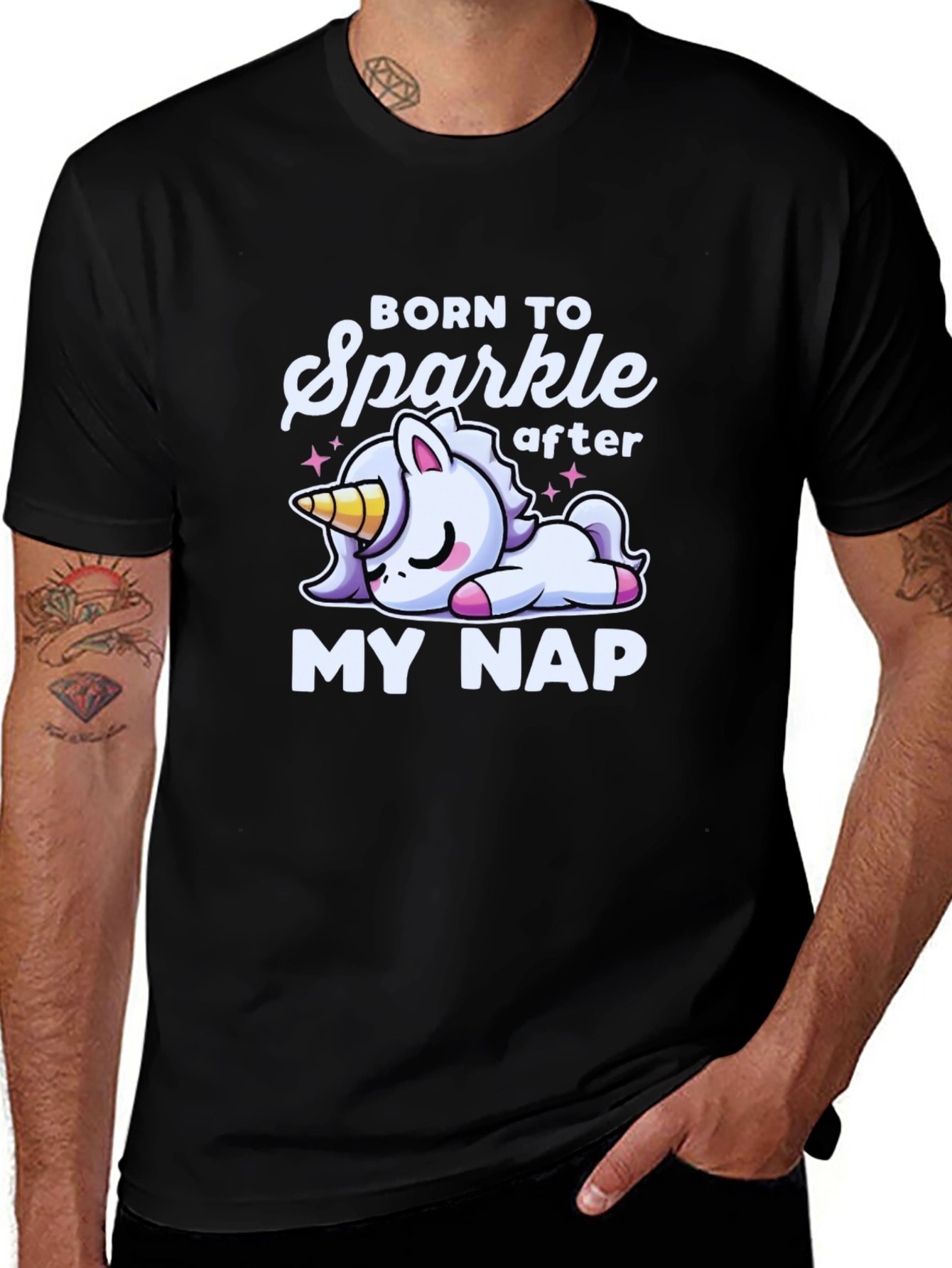 Variant 8 of Born to Sparkle After My Nap T-Shirt