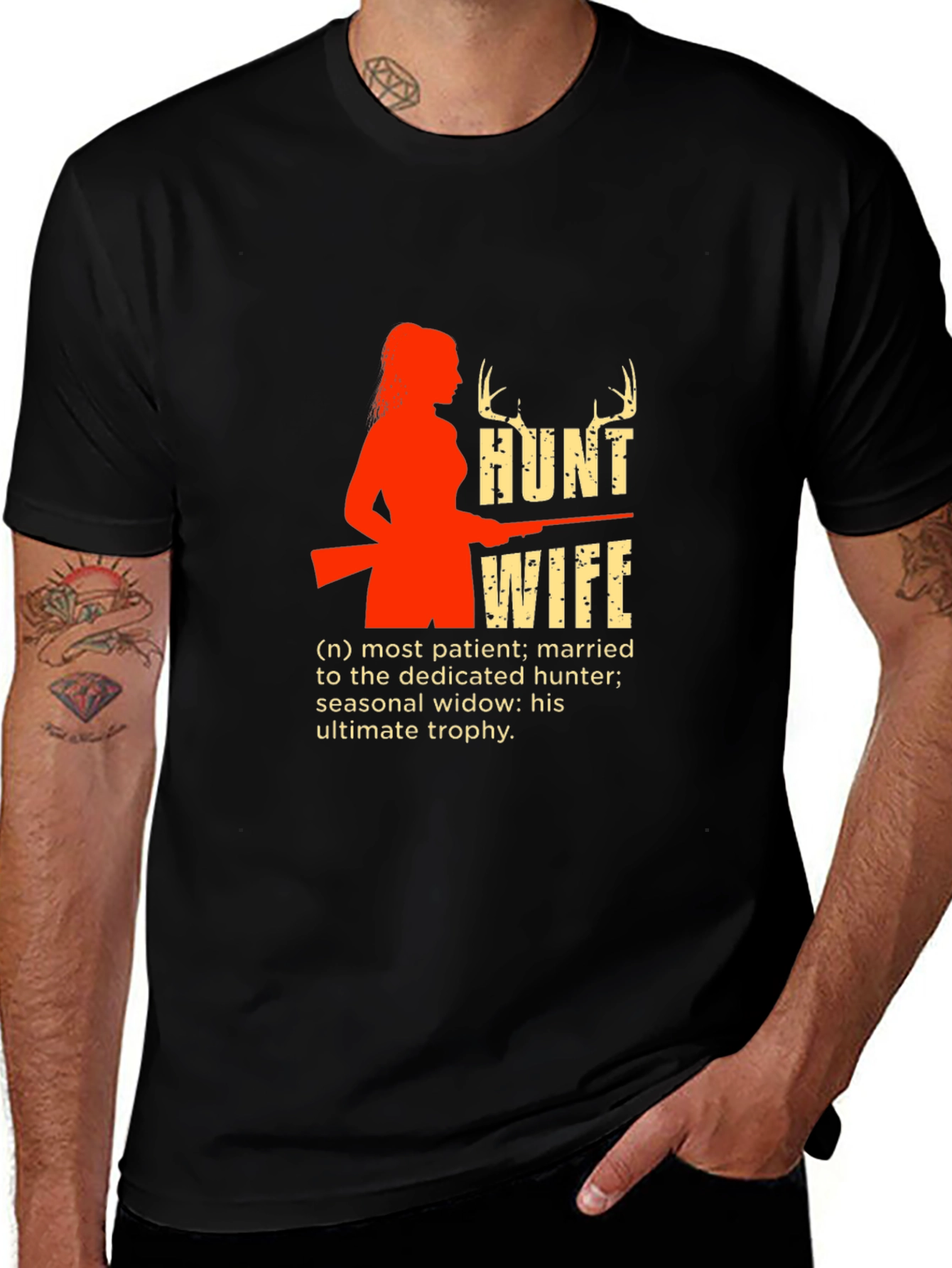Variant 20 of Hunt Wife Graphic Tee - Hunting Season Apparel