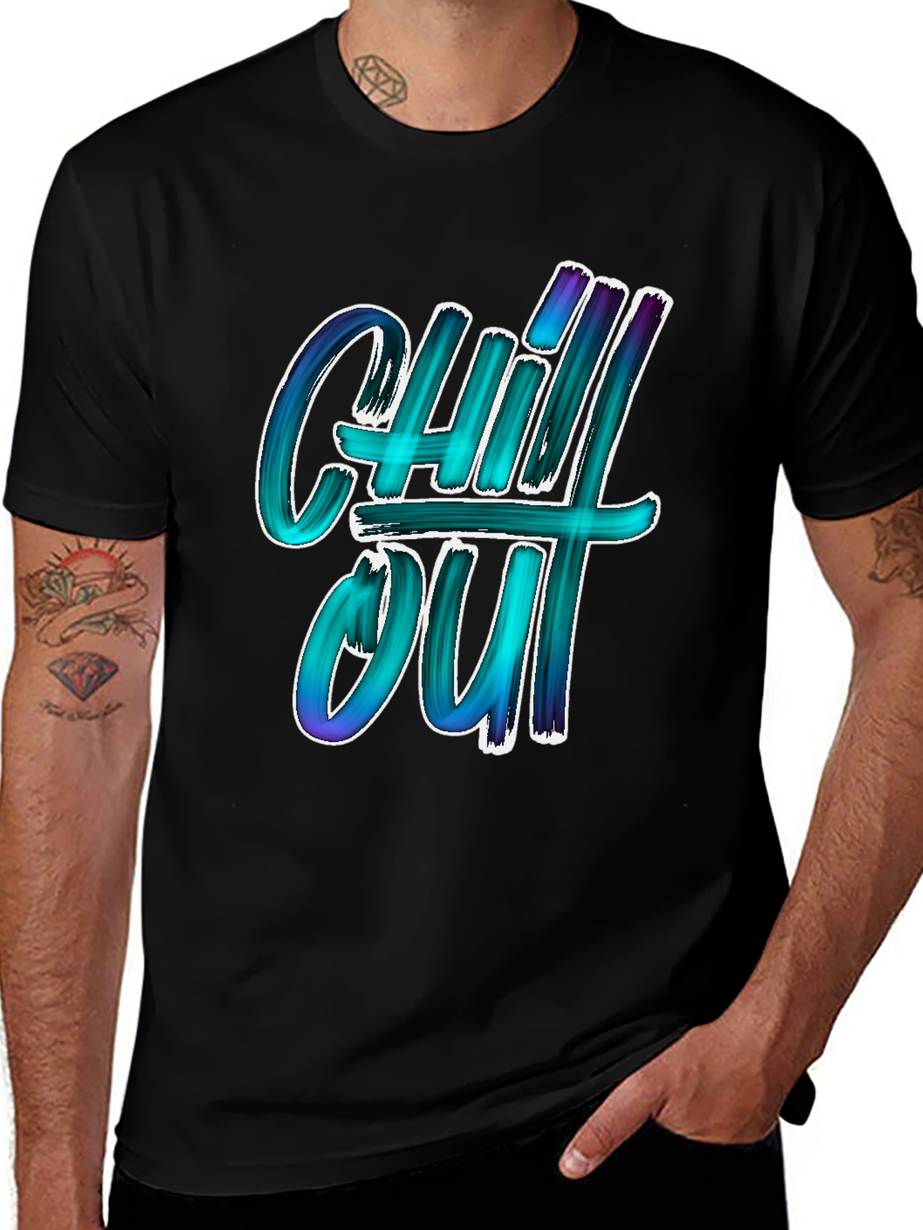 Chill Out Graphic Tee - Casual Comfort