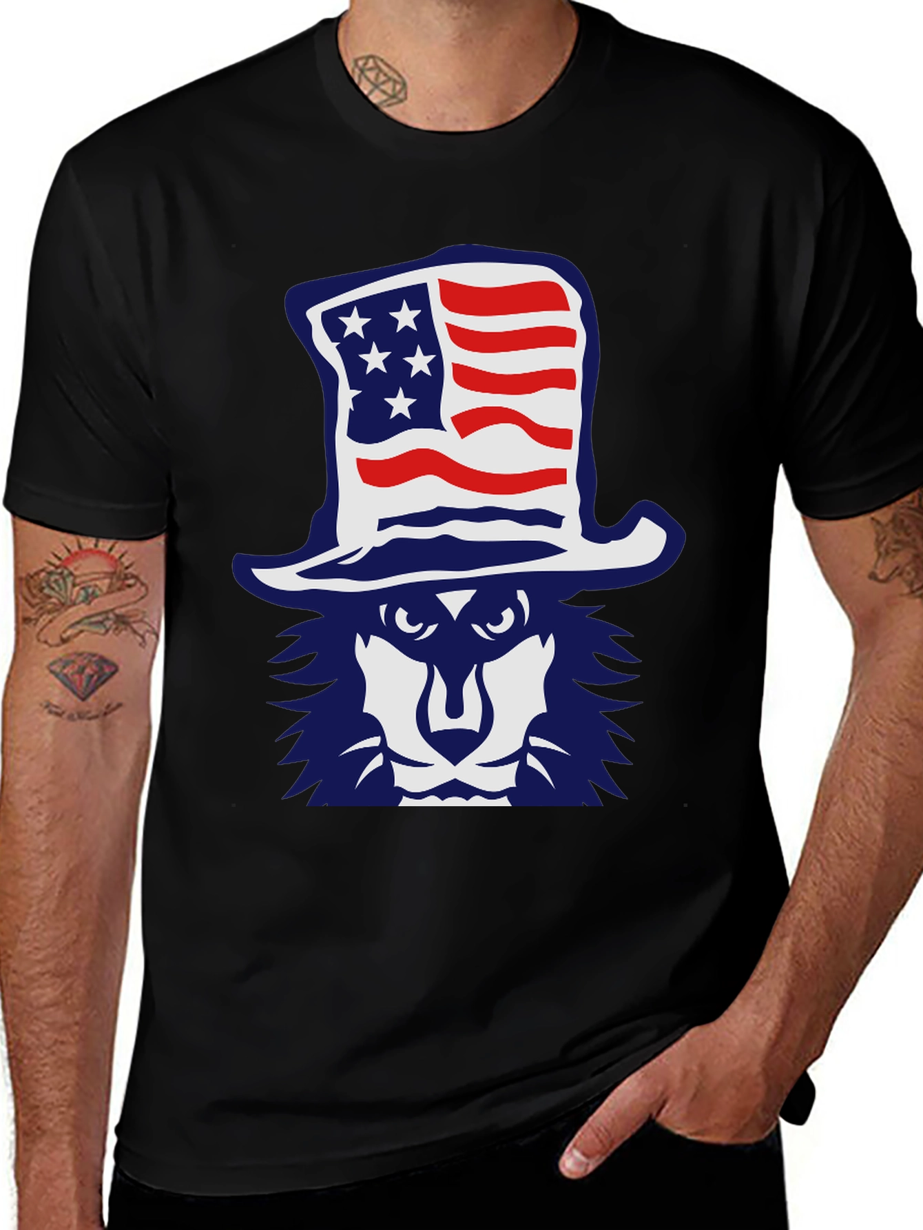 Variant 10 of Patriotic Lion T-Shirt