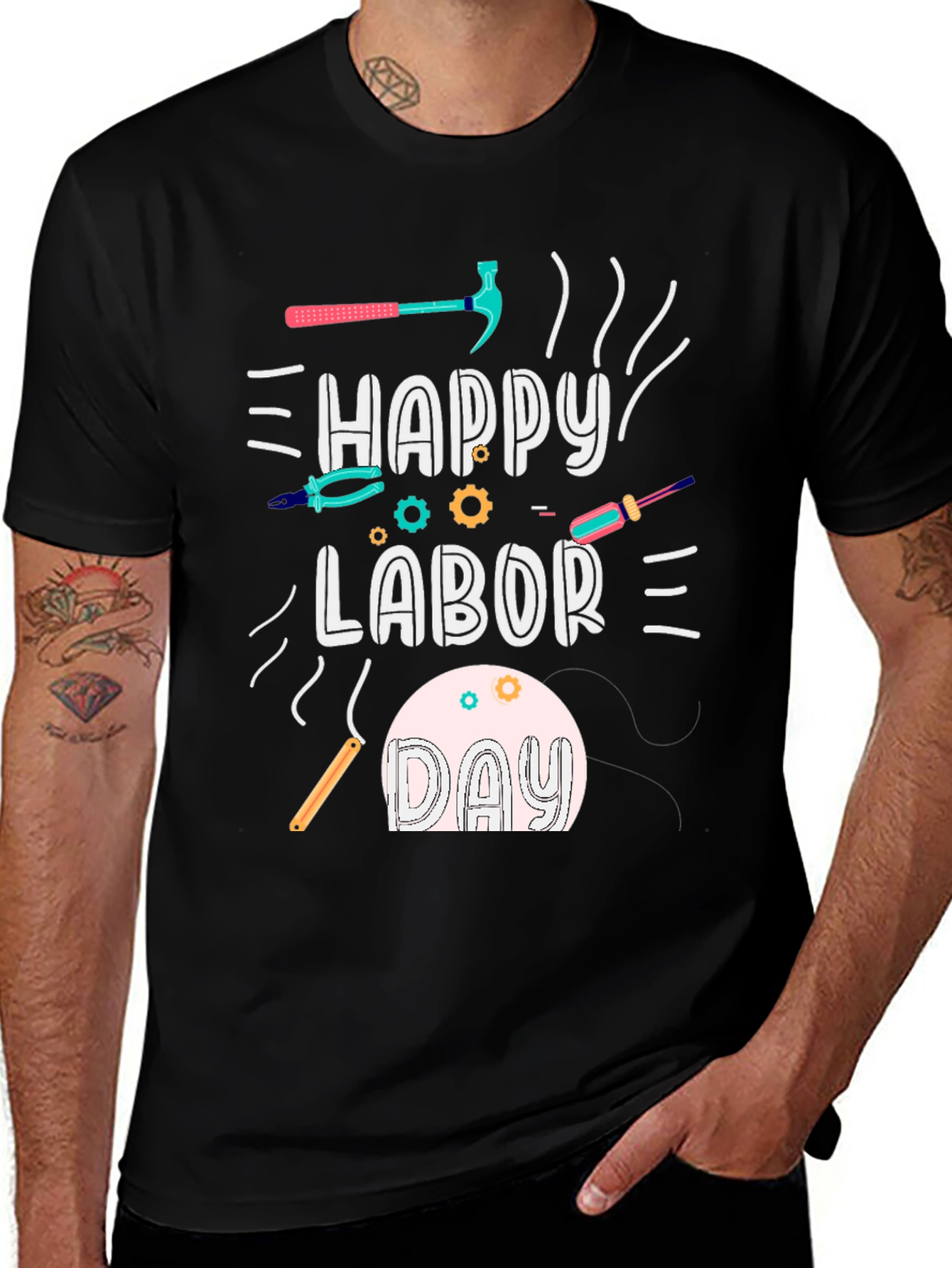 Happy Labor Day Graphic T-Shirt
