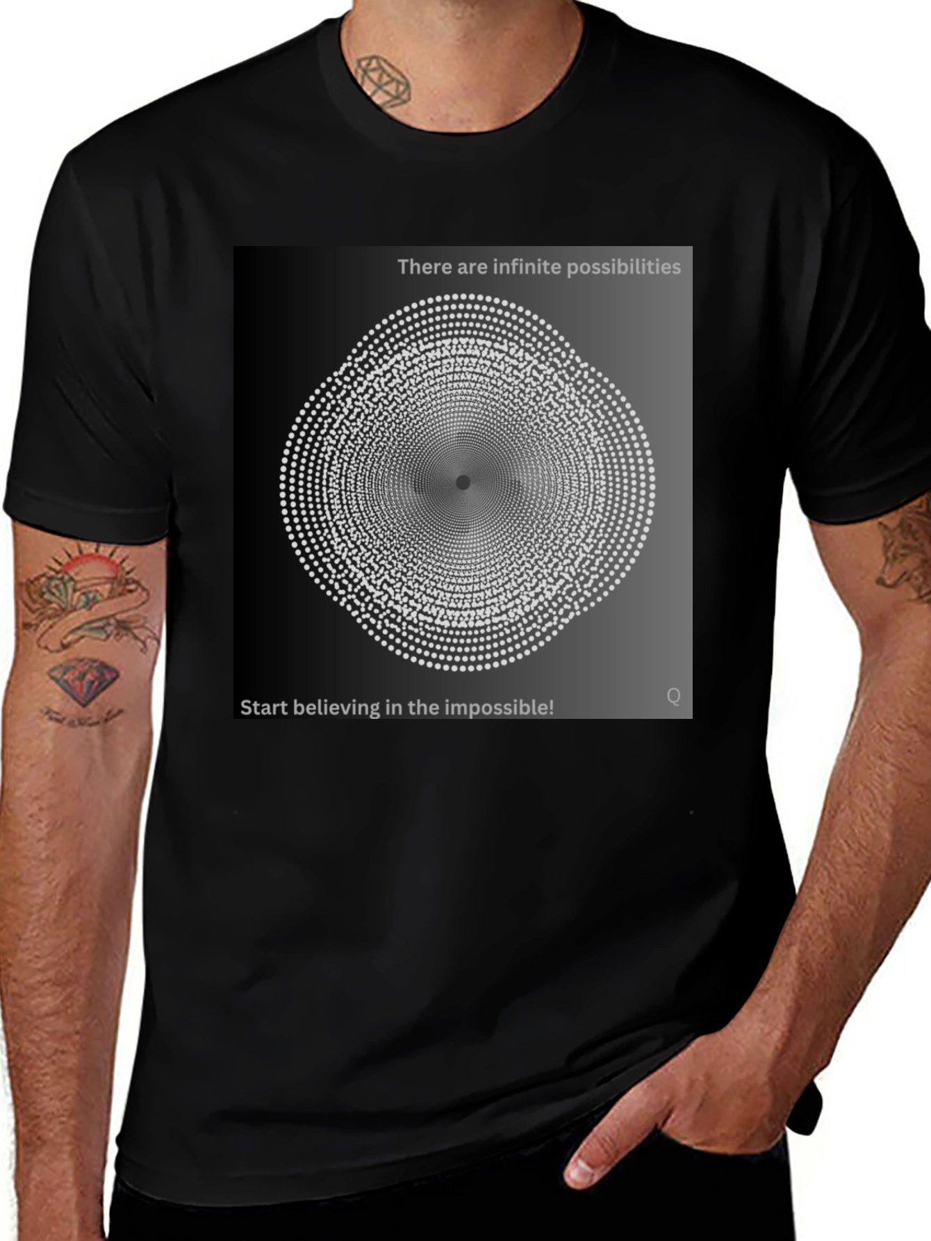 Infinite Possibilities Graphic Tee - Believe the Impossible
