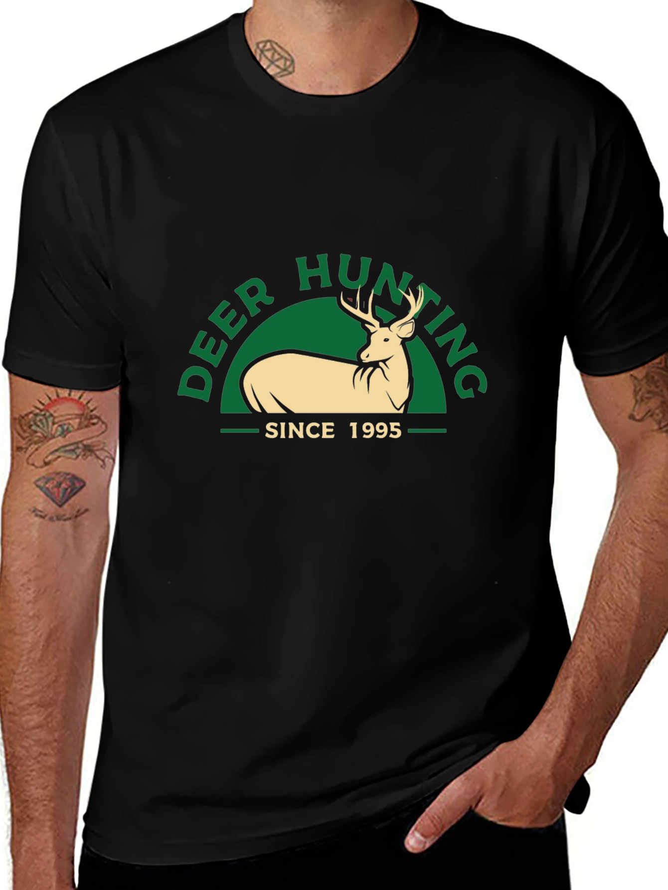 Variant 29 of Deer Hunting Since 1995 Graphic T-Shirt