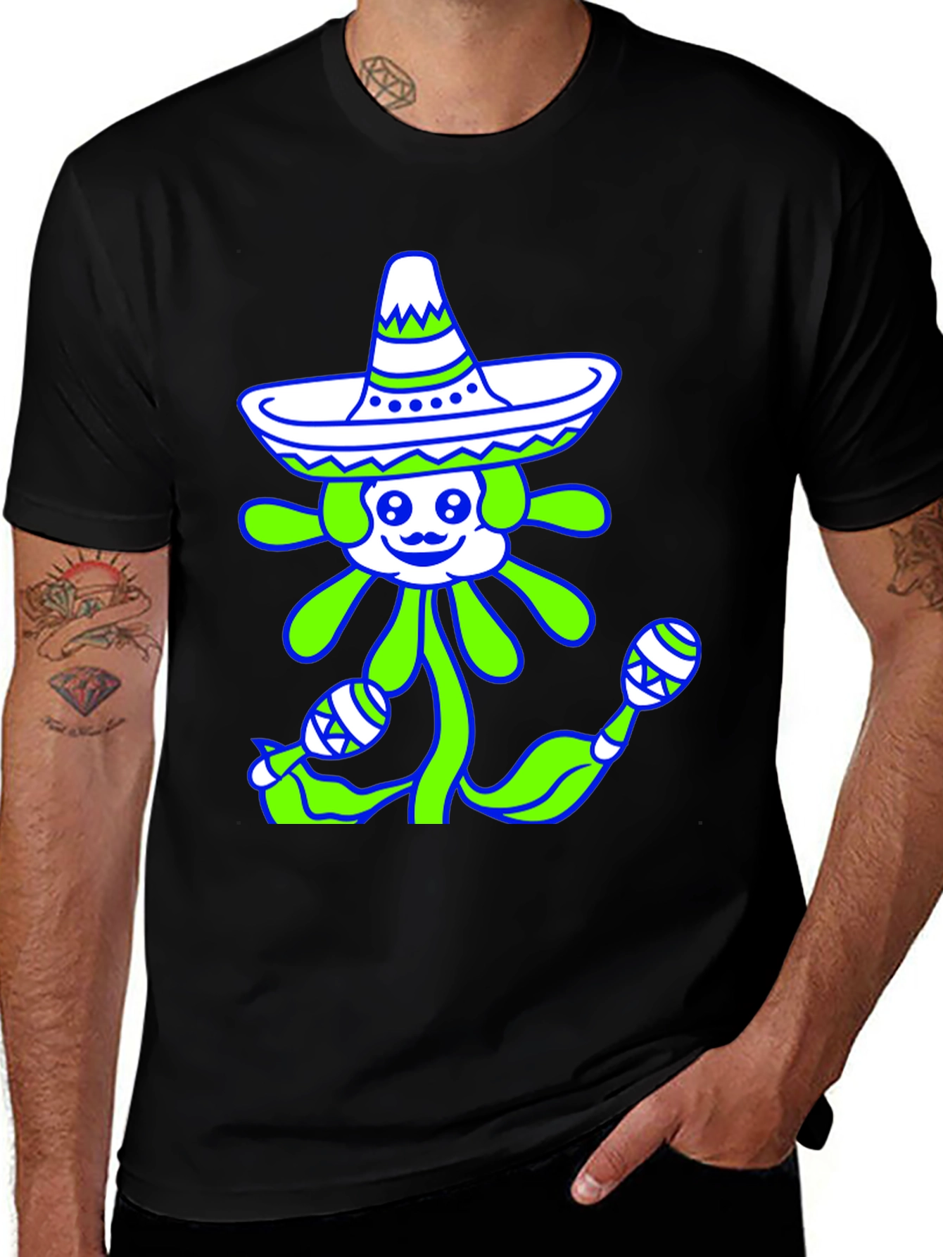 Variant 8 of Fiesta Flower T-Shirt