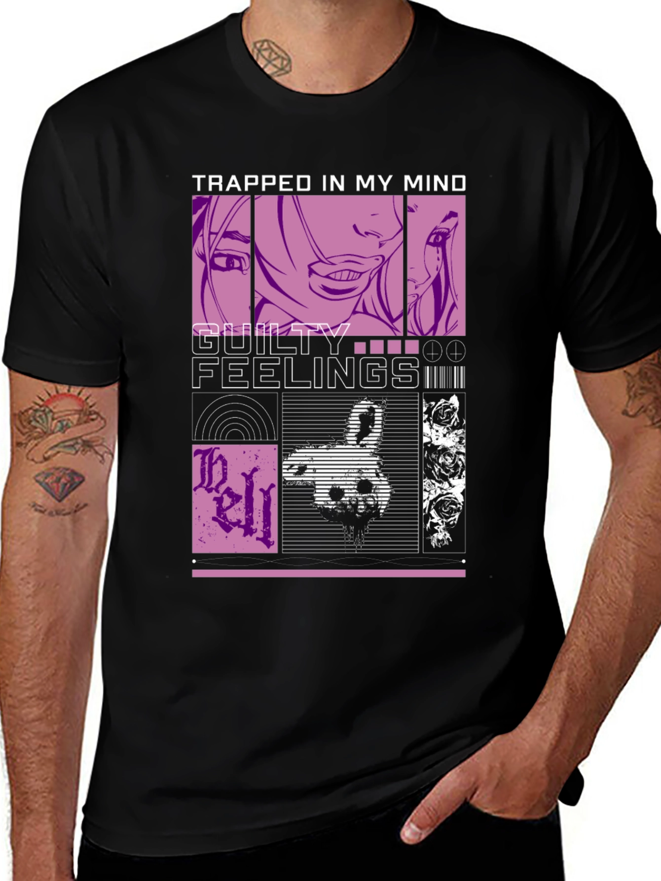 Variant 25 of Trapped Mind Graphic T-Shirt