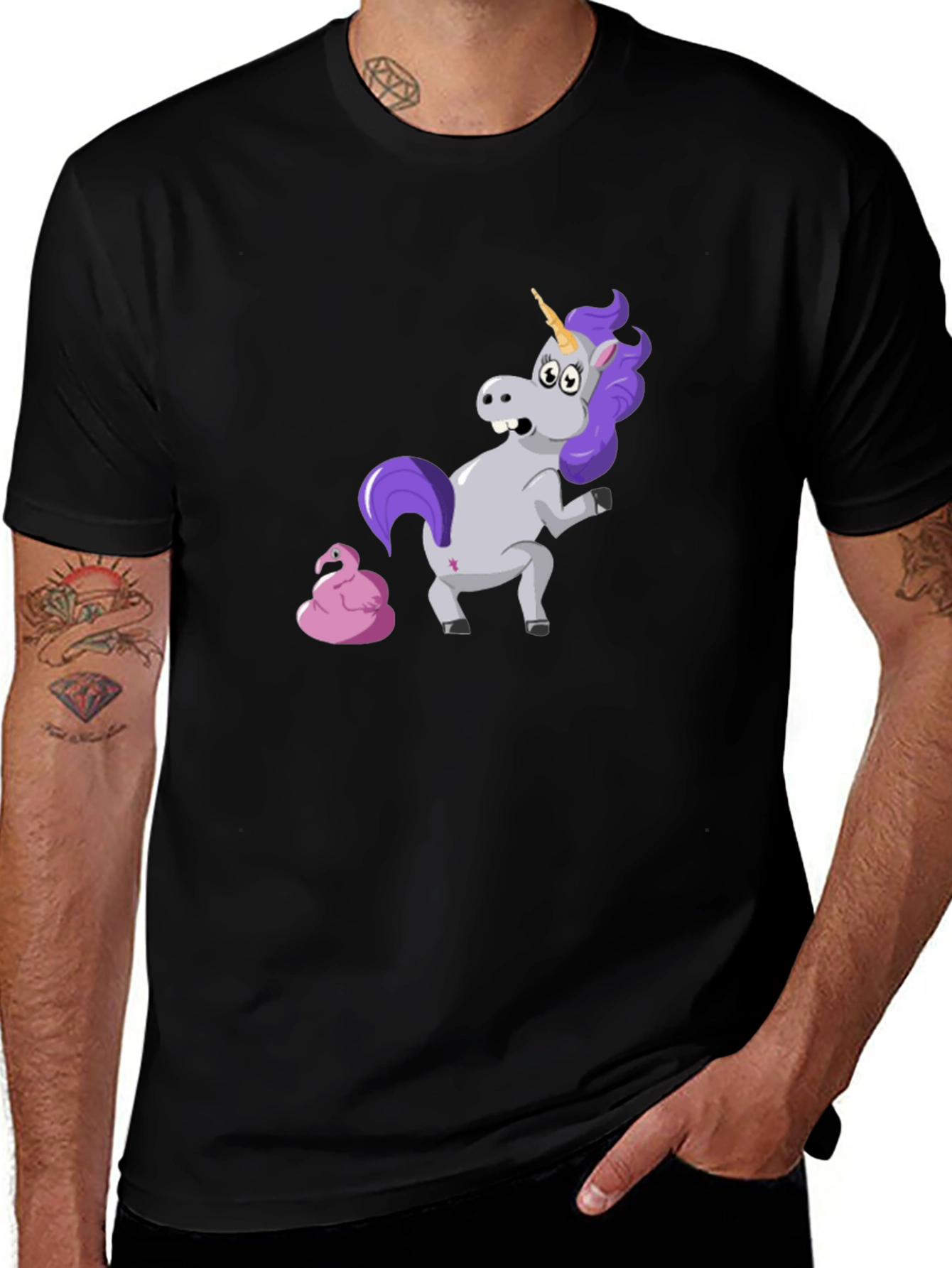 Variant 24 of Funny Unicorn Poop T-Shirt