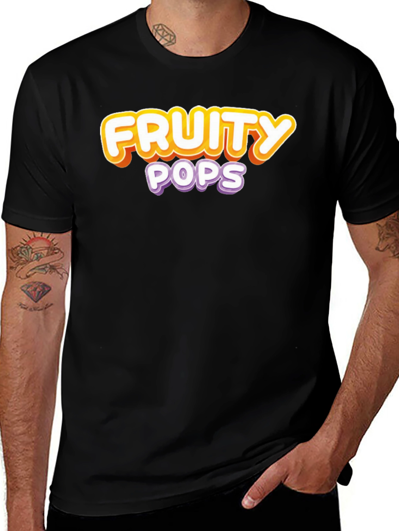 Variant 24 of Fruity Pops Graphic Tee - Fun Casual Style