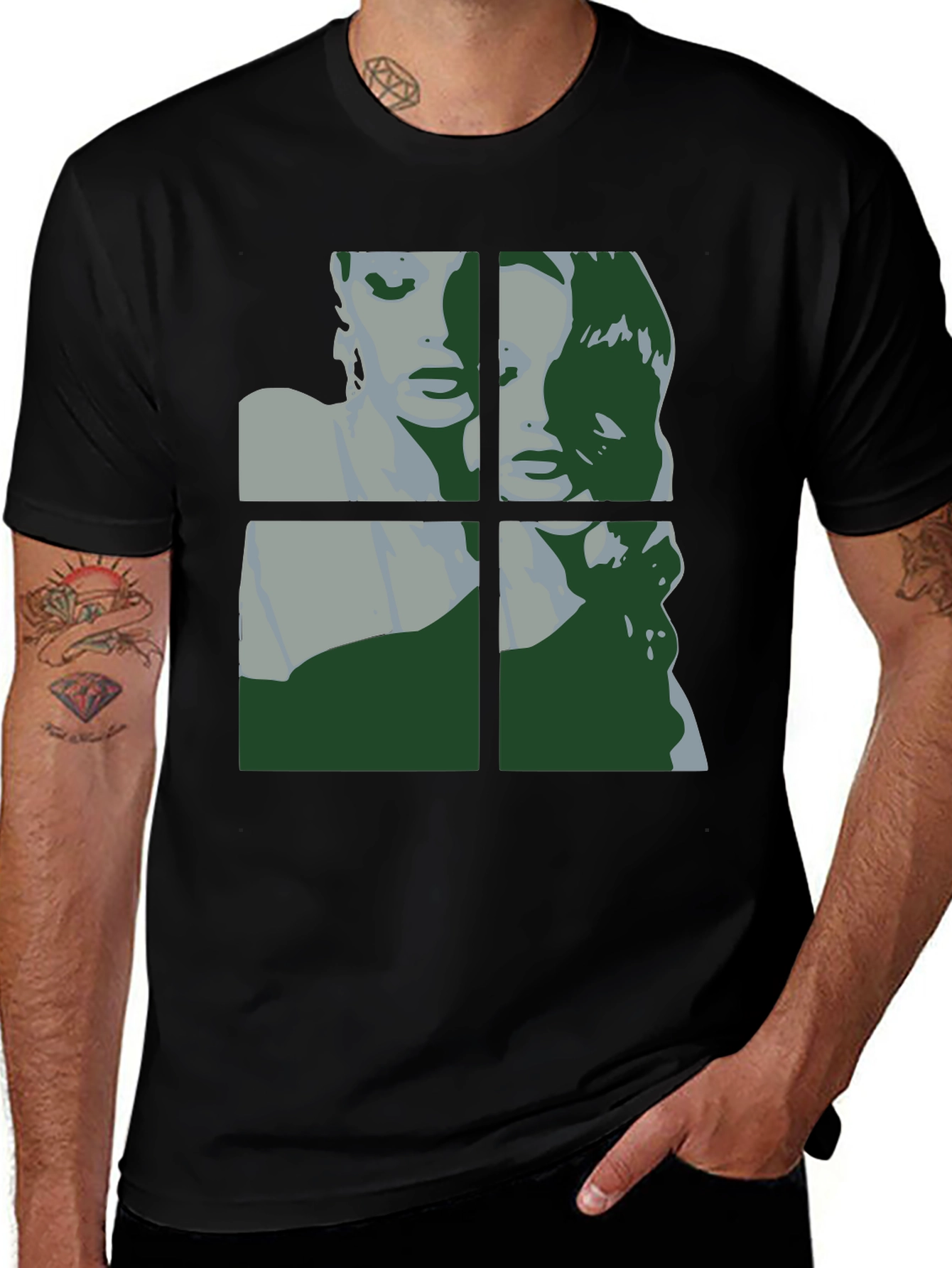 Variant 19 of Retro Pop Art Graphic T-Shirt