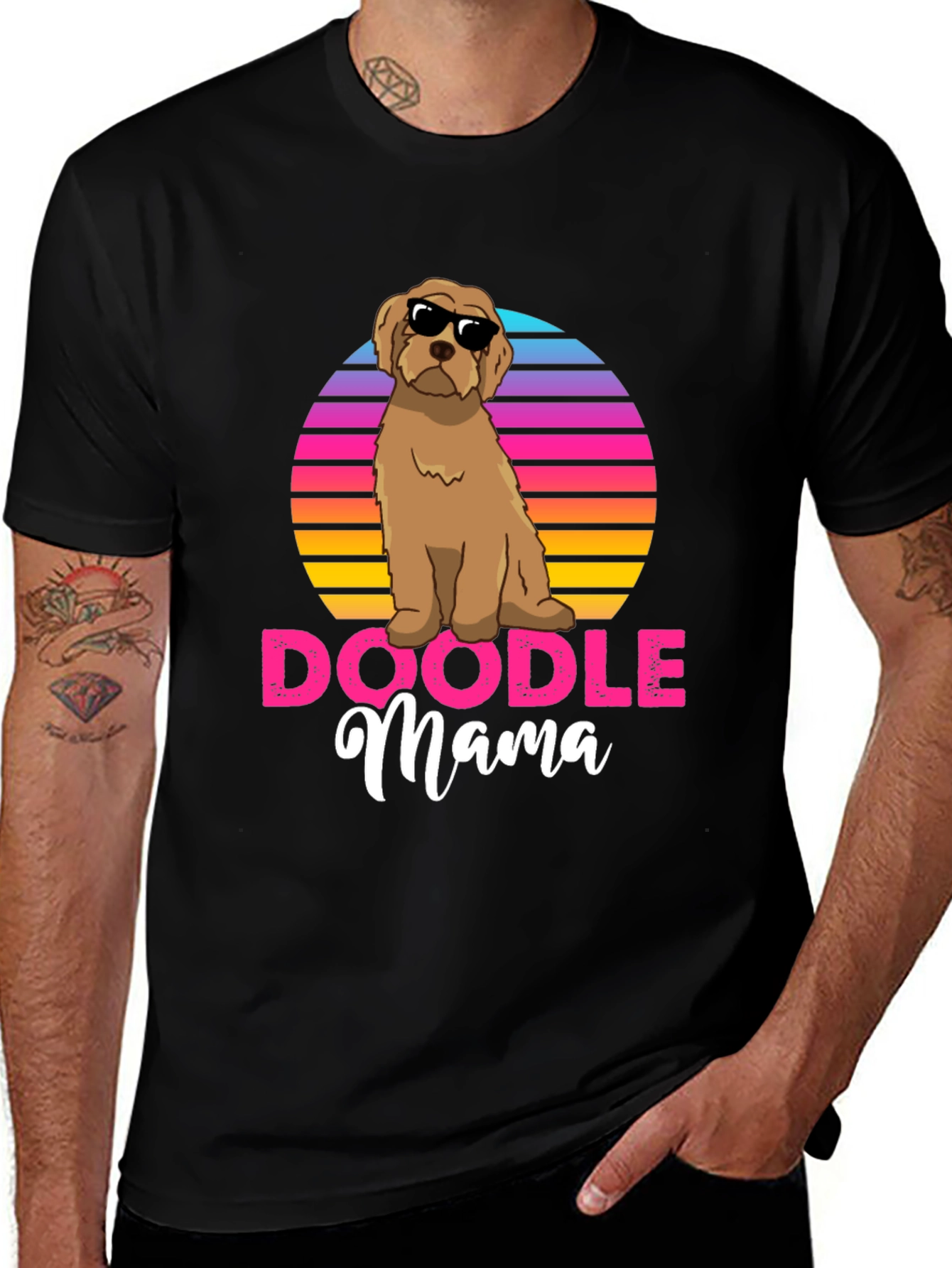 Doodle Mama T-Shirt - Dog Lover Tee