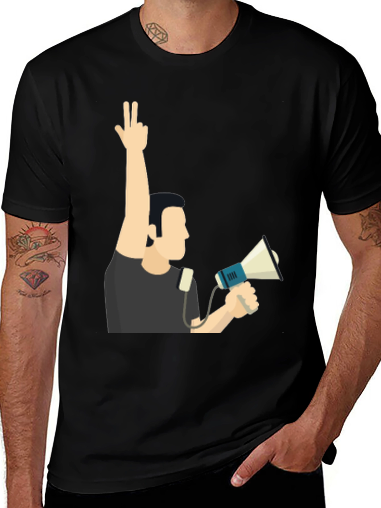 Variant 14 of Protest Graphic Tee - Stand Up, Speak Out