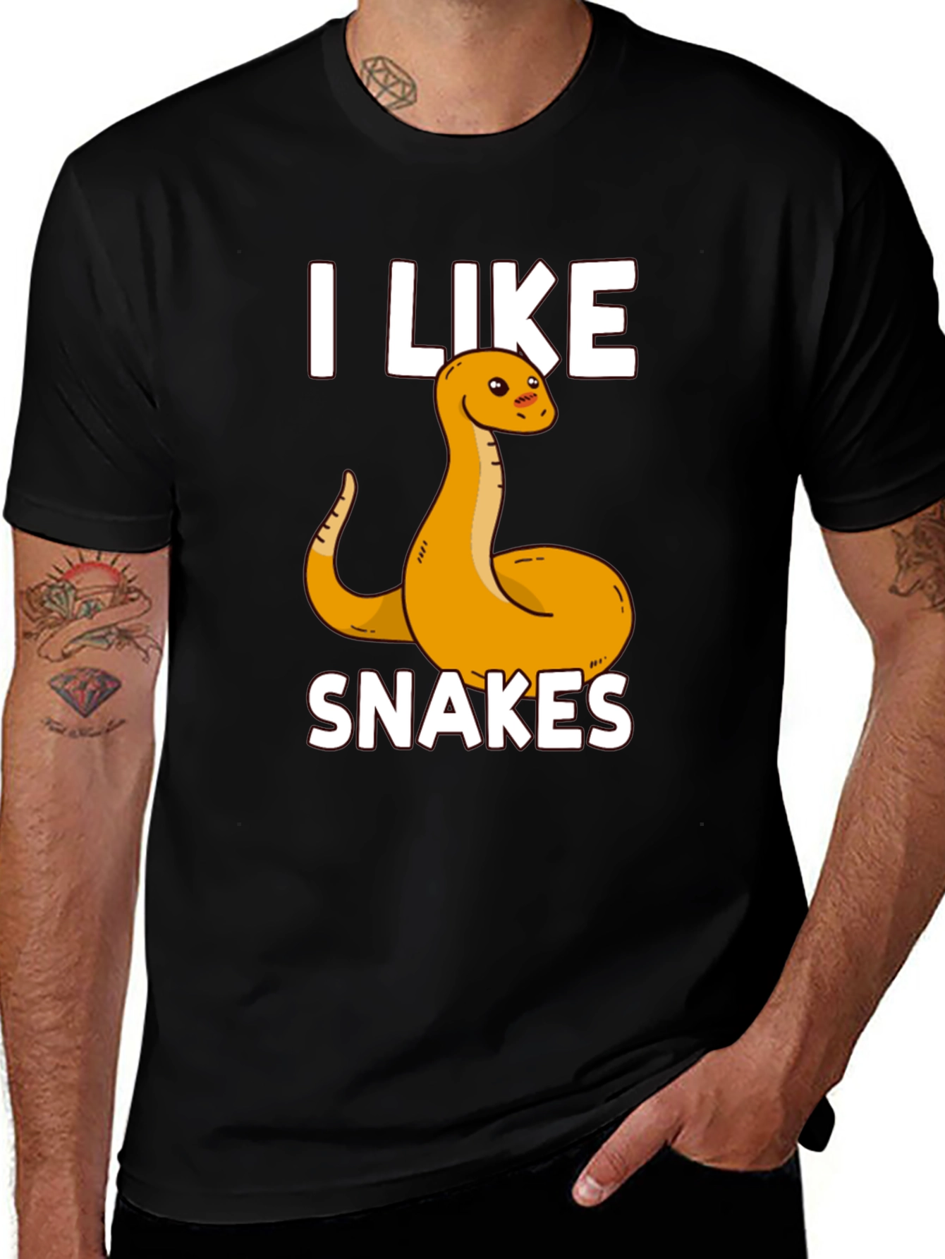 Variant 22 of I Like Snakes T-Shirt - Funny Reptile Lover Tee